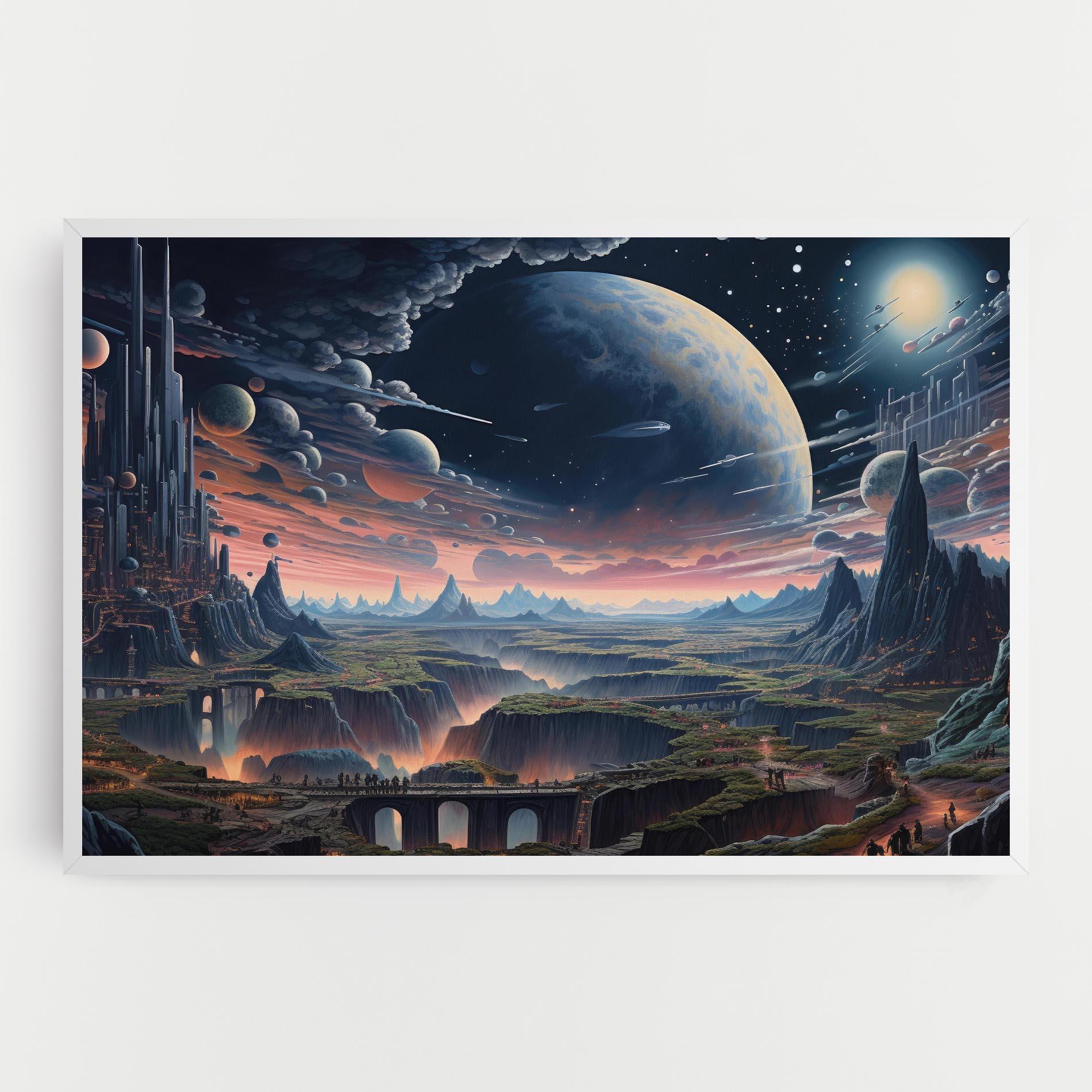 Tablou Canvas Celestial Chronicler mockup 0