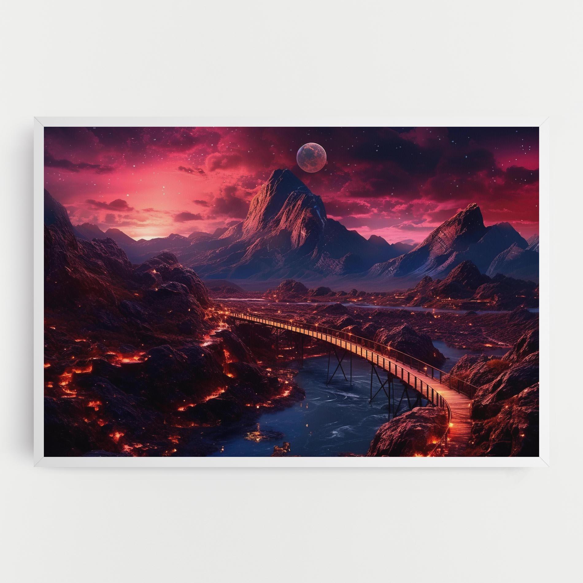 Tablou Canvas Interstellar Journey mockup 0