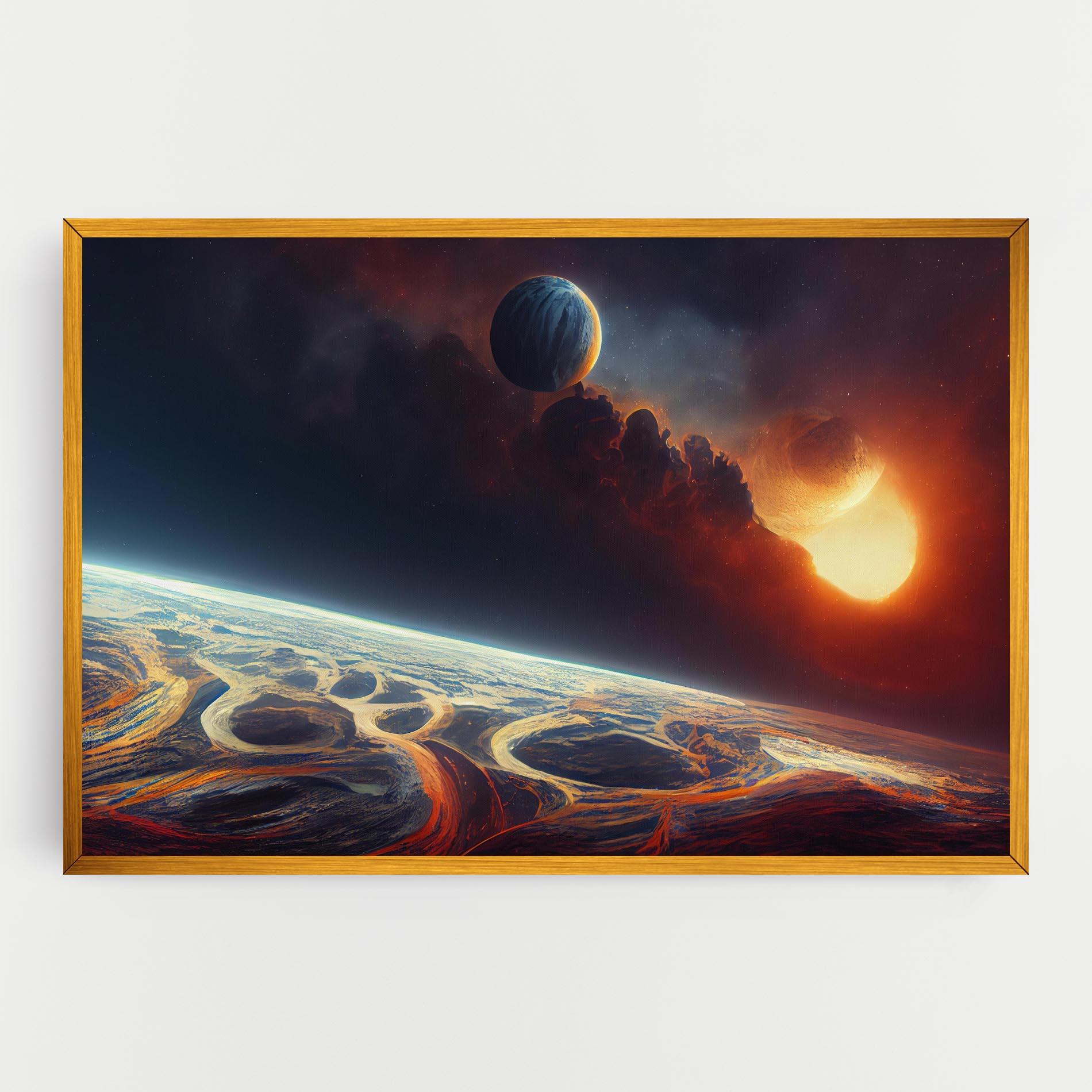 Tablou Canvas Cosmic Craze mockup 0