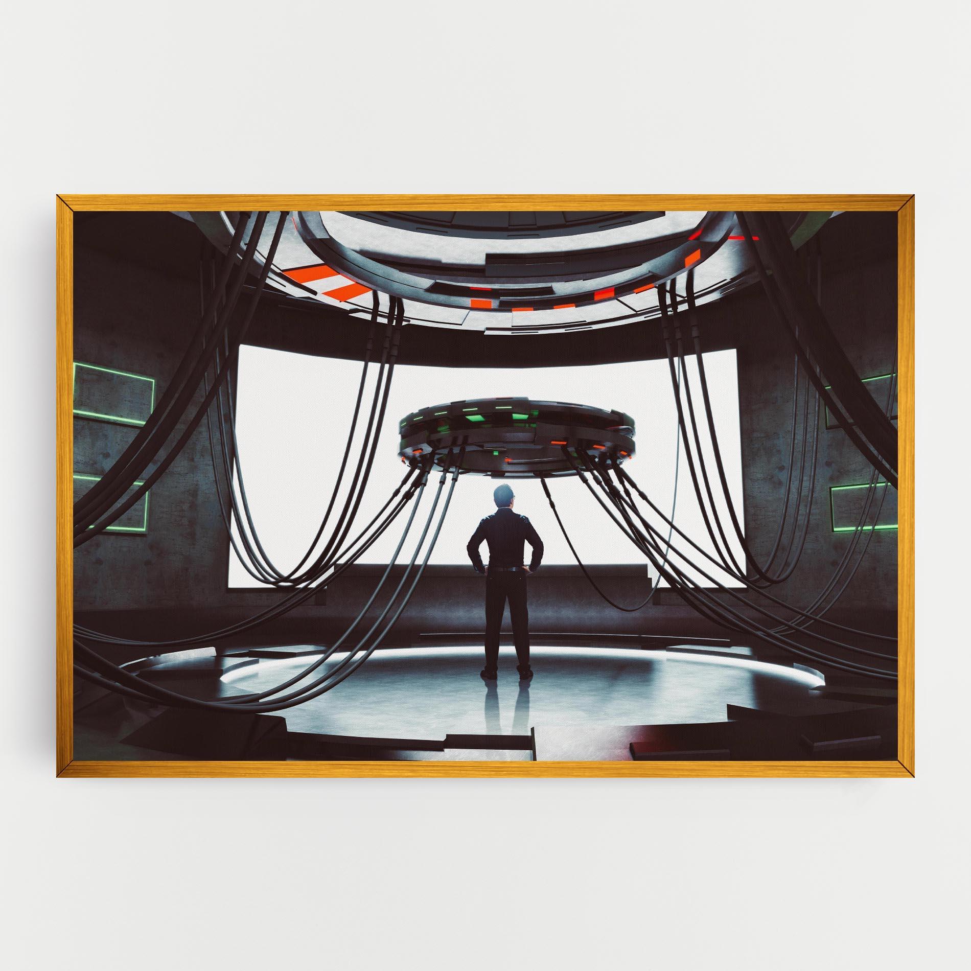 Tablou Canvas Cyber Chronicle mockup 0