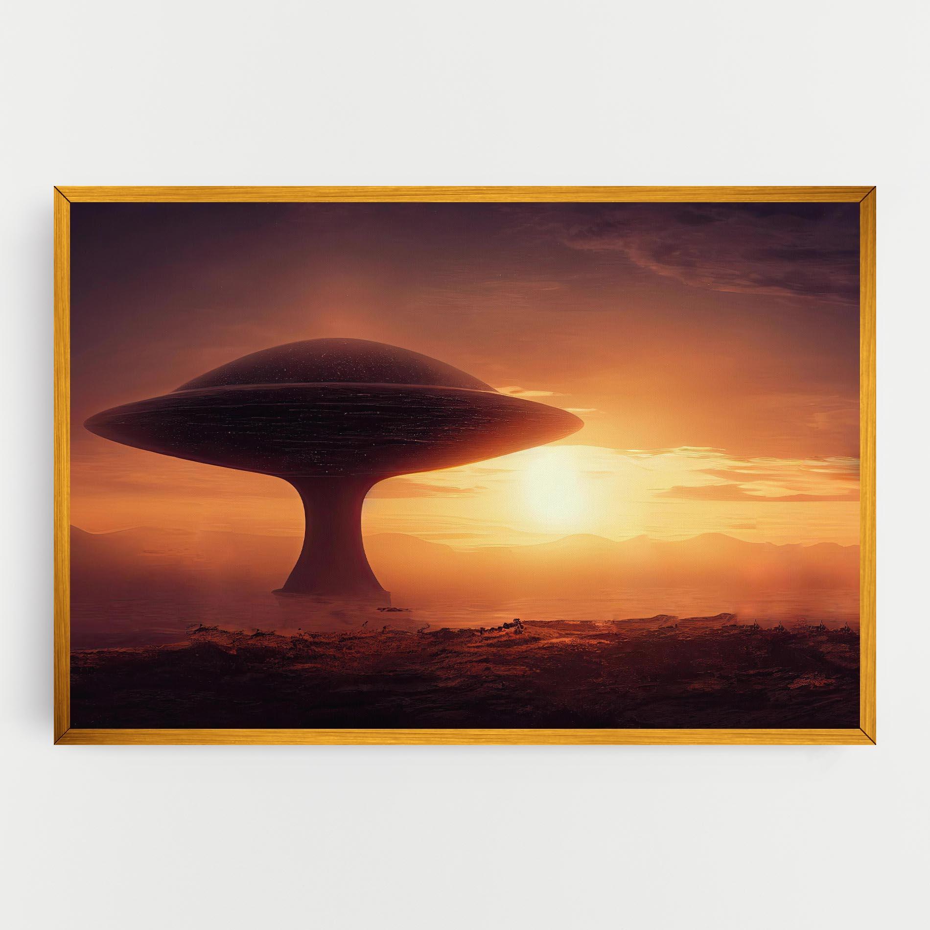 Tablou Canvas Fantasy Science Fiction mockup 0