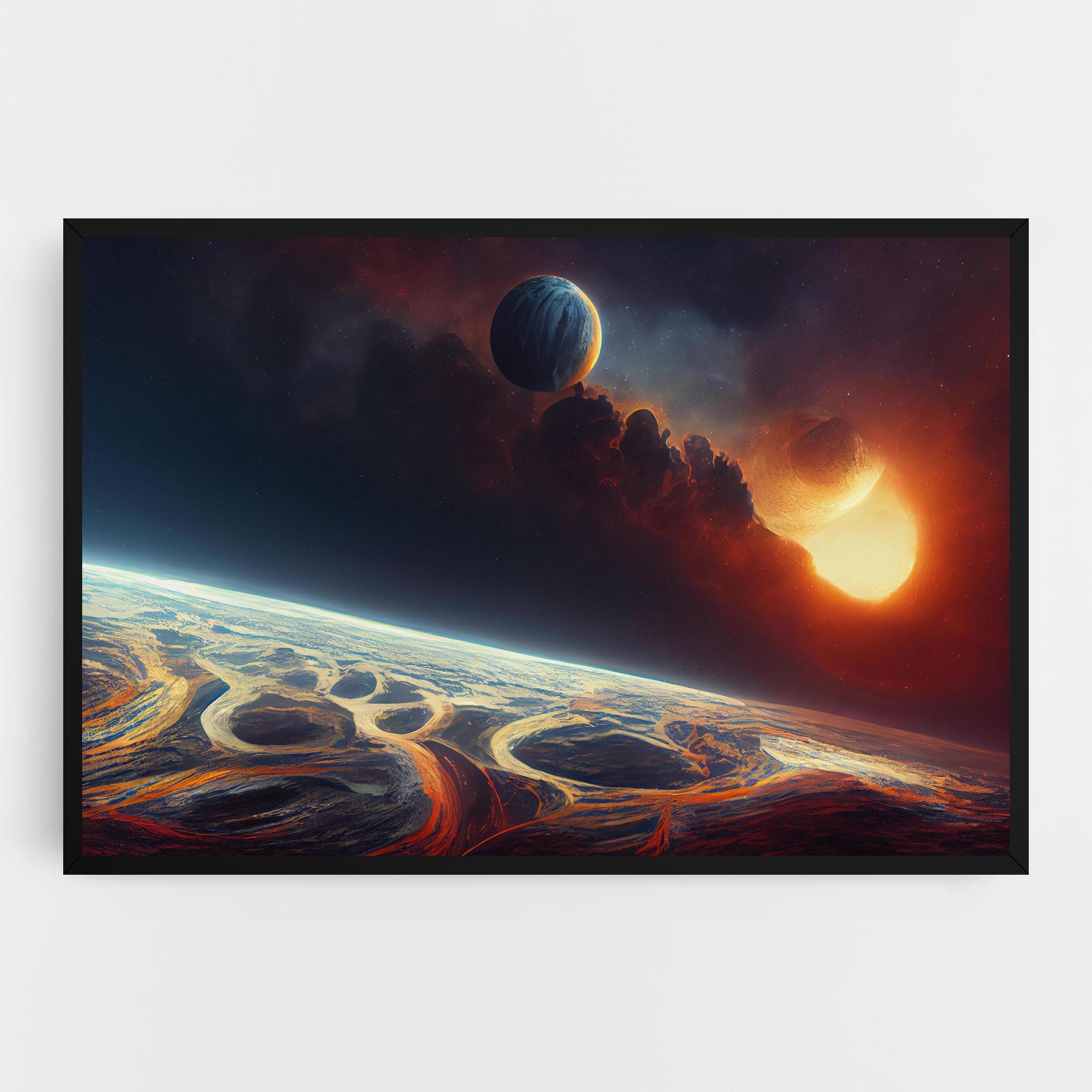Tablou Canvas Cosmic Craze mockup 0