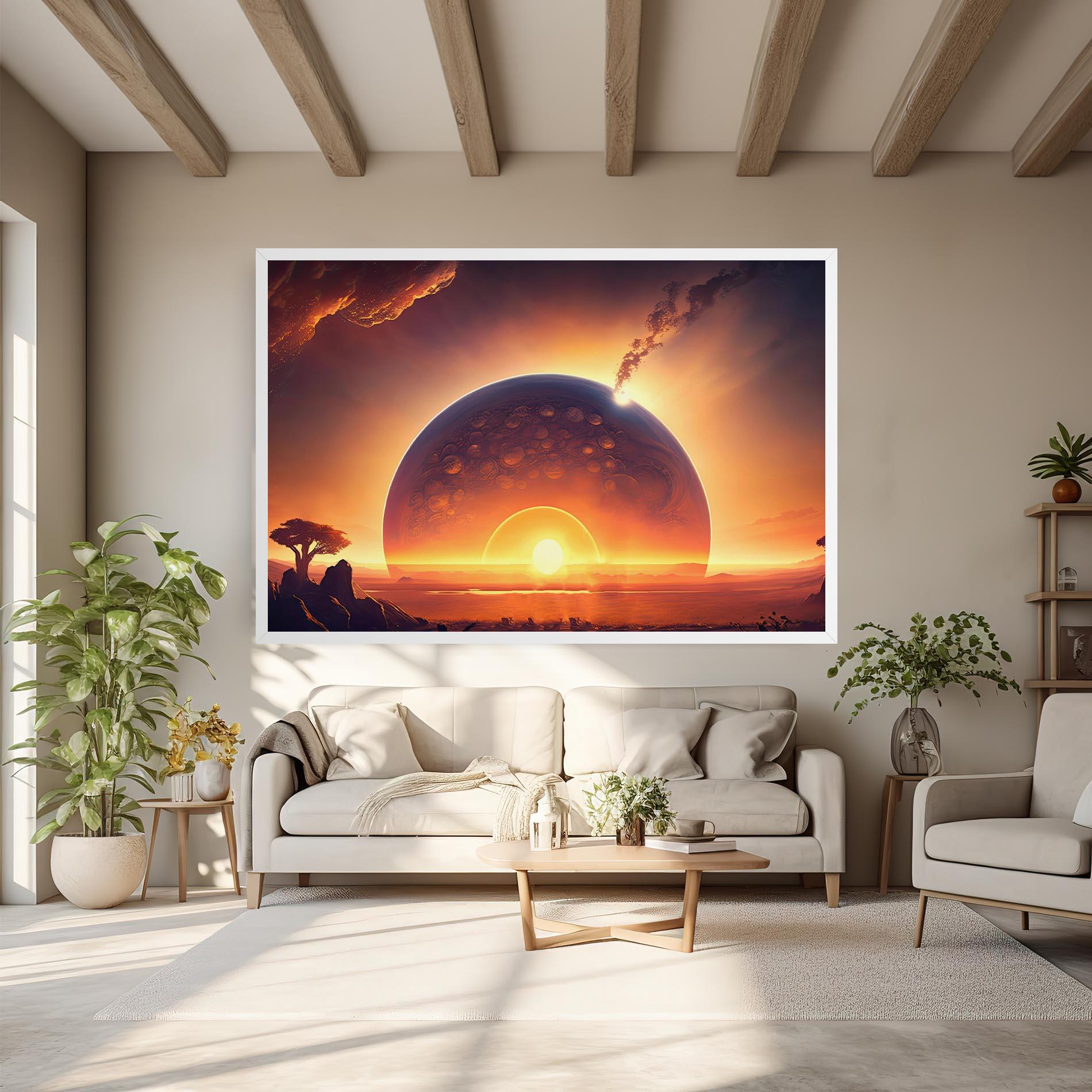 Tablou Canvas Abstract Fantasy Science mockup 6