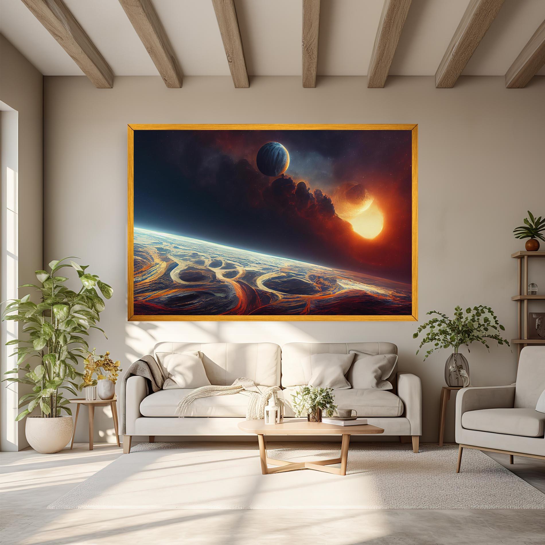 Tablou Canvas Cosmic Craze mockup 6