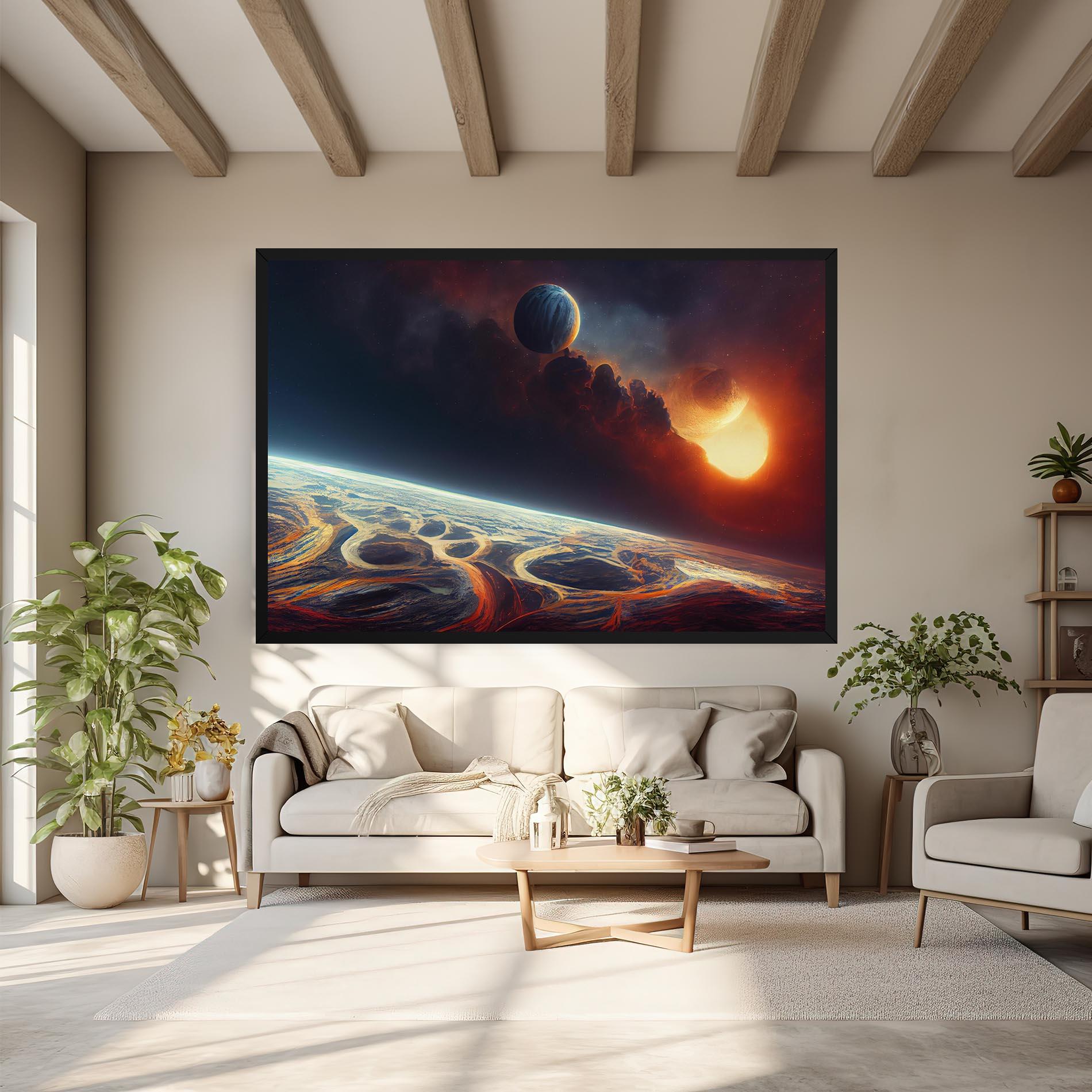 Tablou Canvas Cosmic Craze mockup 6