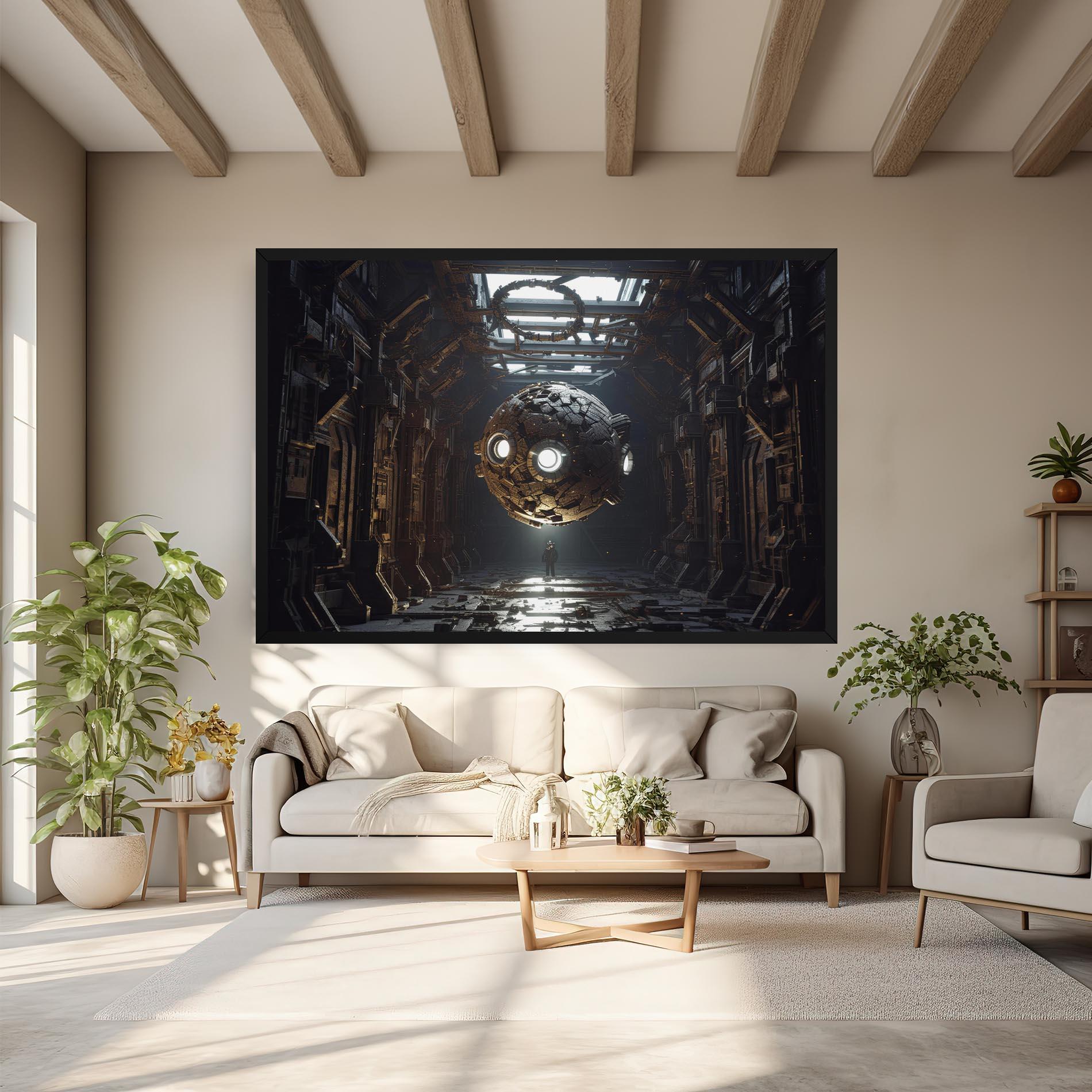 Tablou Canvas Cryptic Art mockup 6