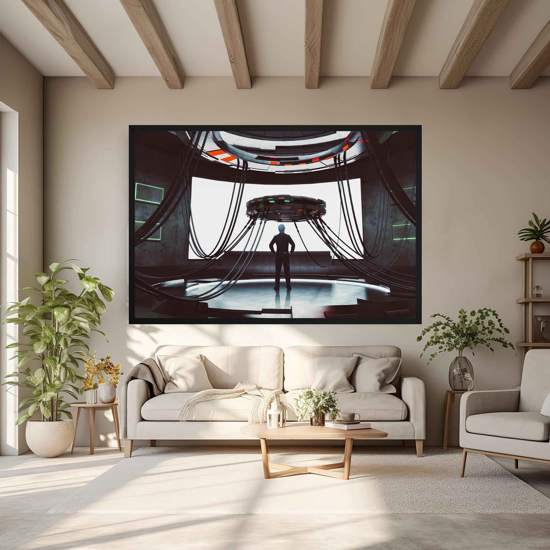 Tablou Canvas Cyber Chronicle mockup 6