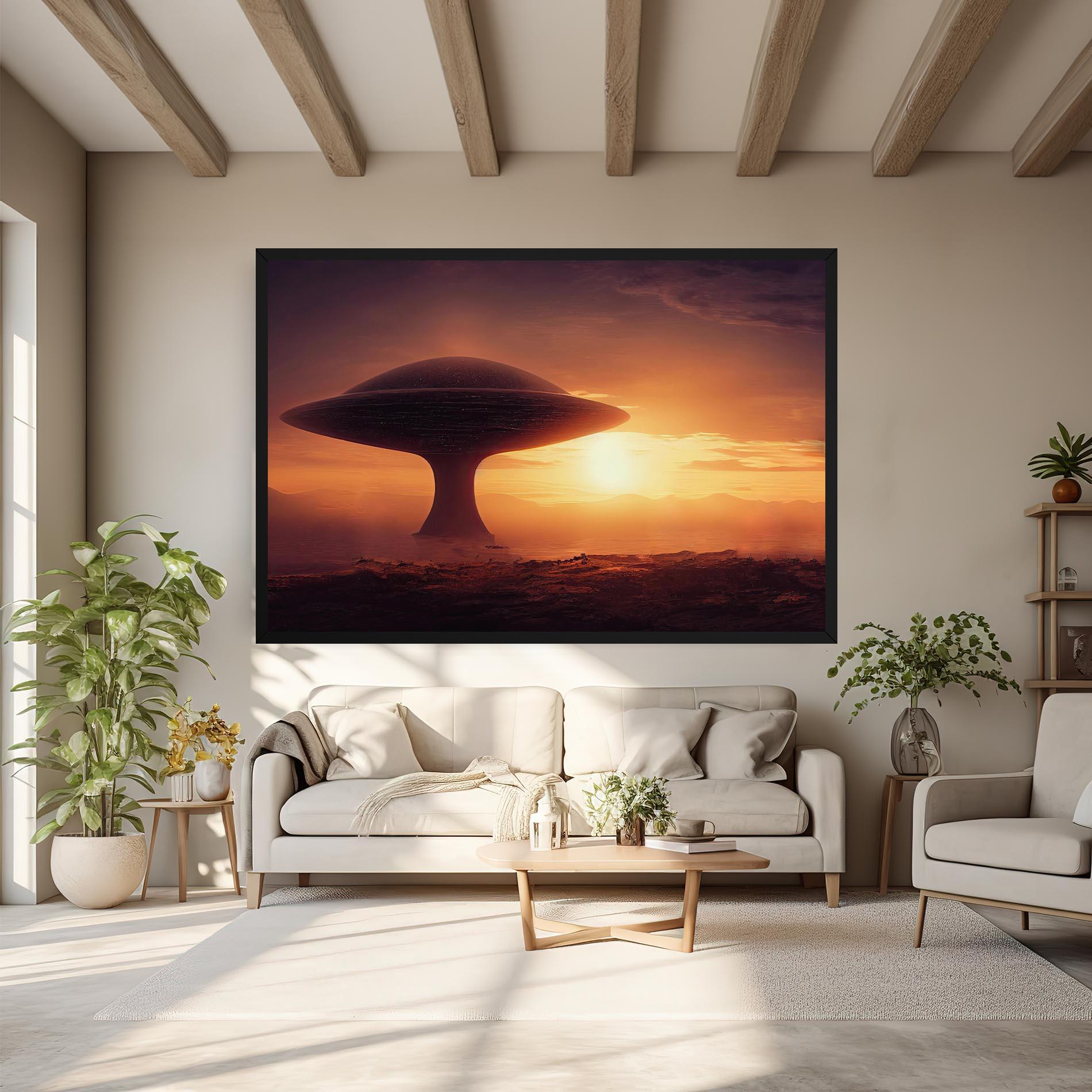 Tablou Canvas Fantasy Science Fiction mockup 6