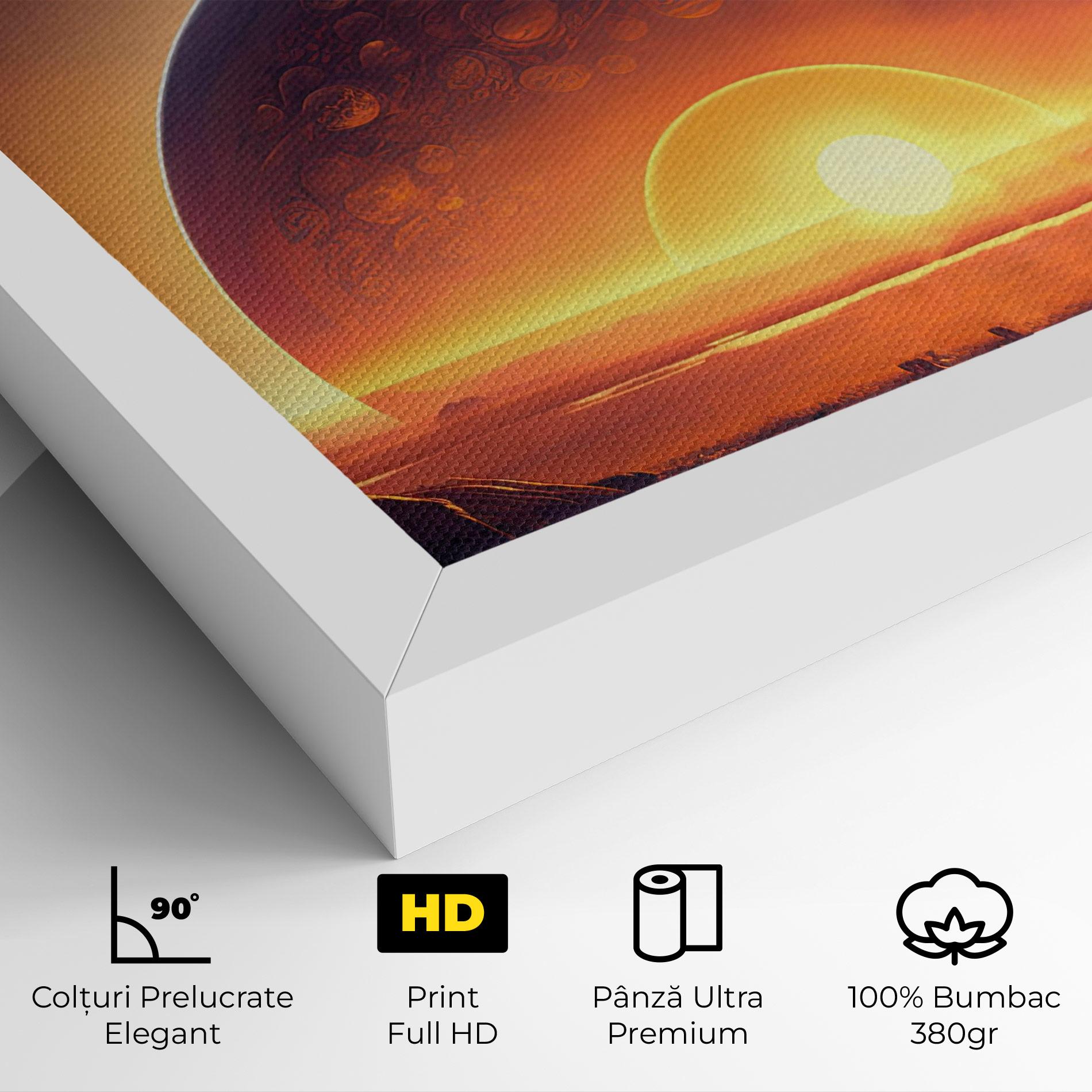 Tablou Canvas Abstract Fantasy Science mockup 4