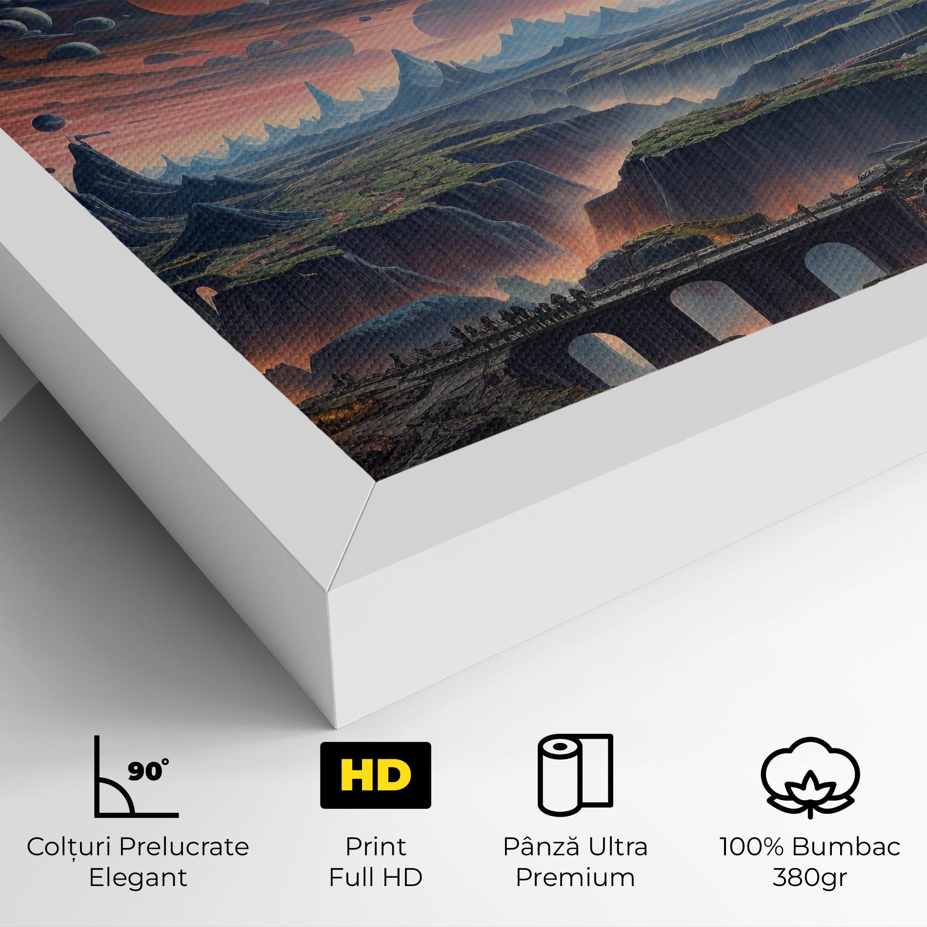 Tablou Canvas Celestial Chronicler mockup 4