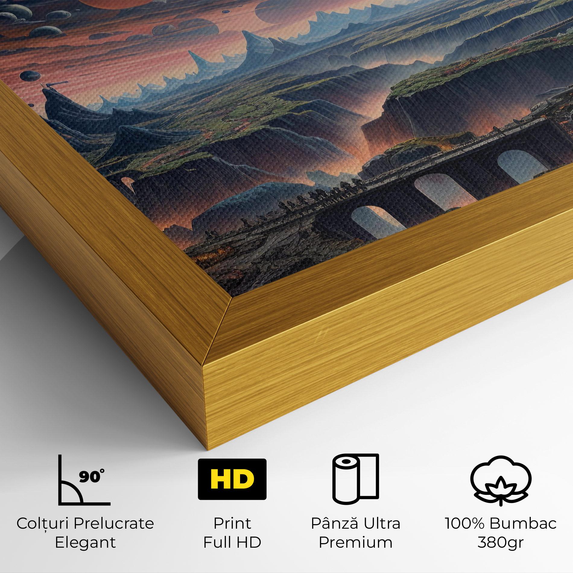 Tablou Canvas Celestial Chronicler mockup 4