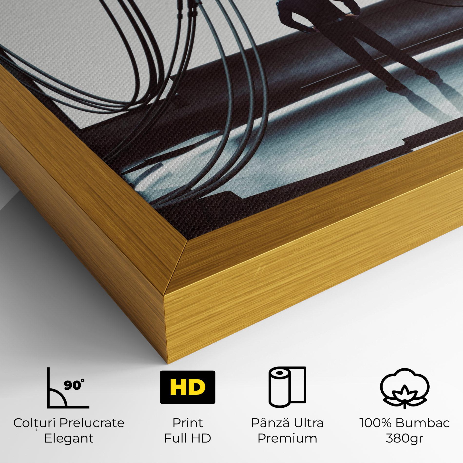 Tablou Canvas Cyber Chronicle mockup 4