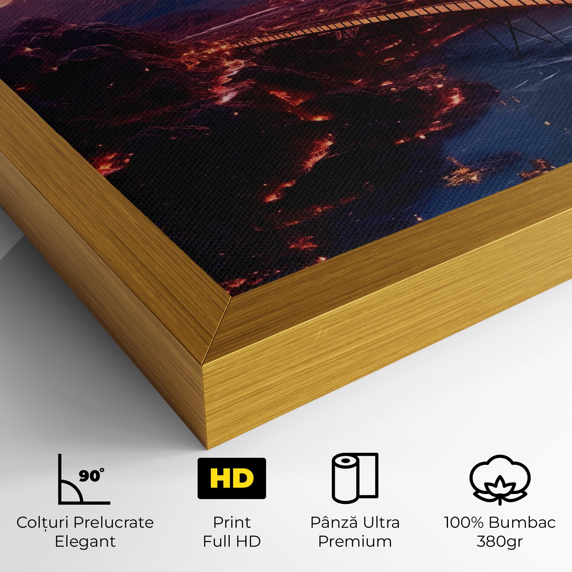 Tablou Canvas Interstellar Journey mockup 4