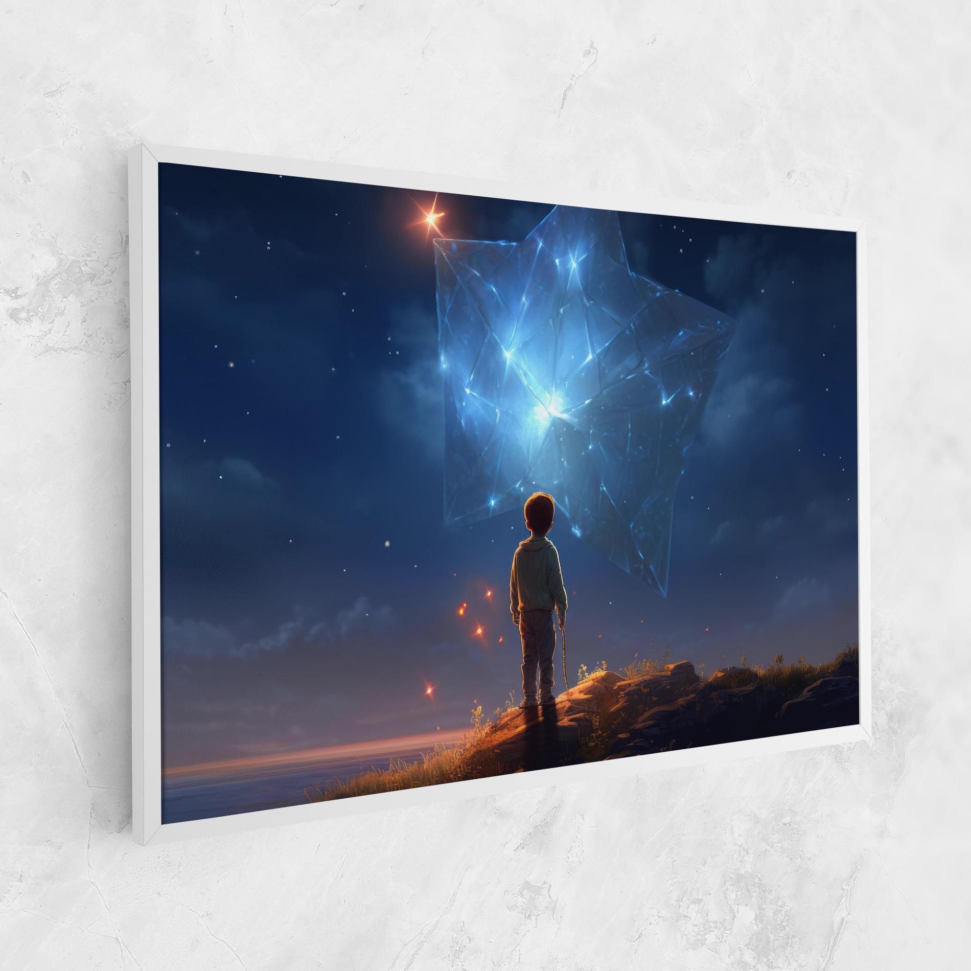 Blue Star Floating mockup 1