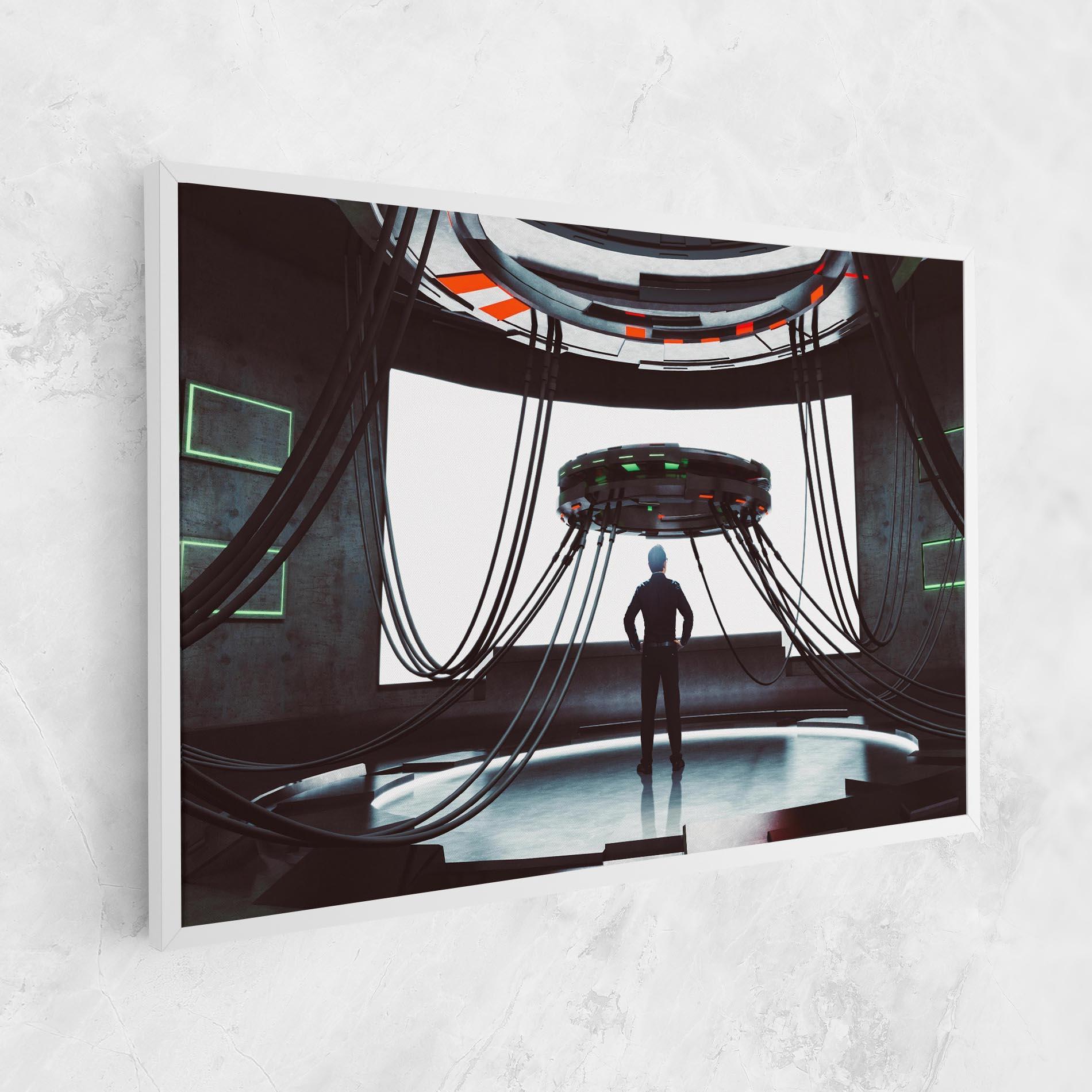 Tablou Canvas Cyber Chronicle mockup 1