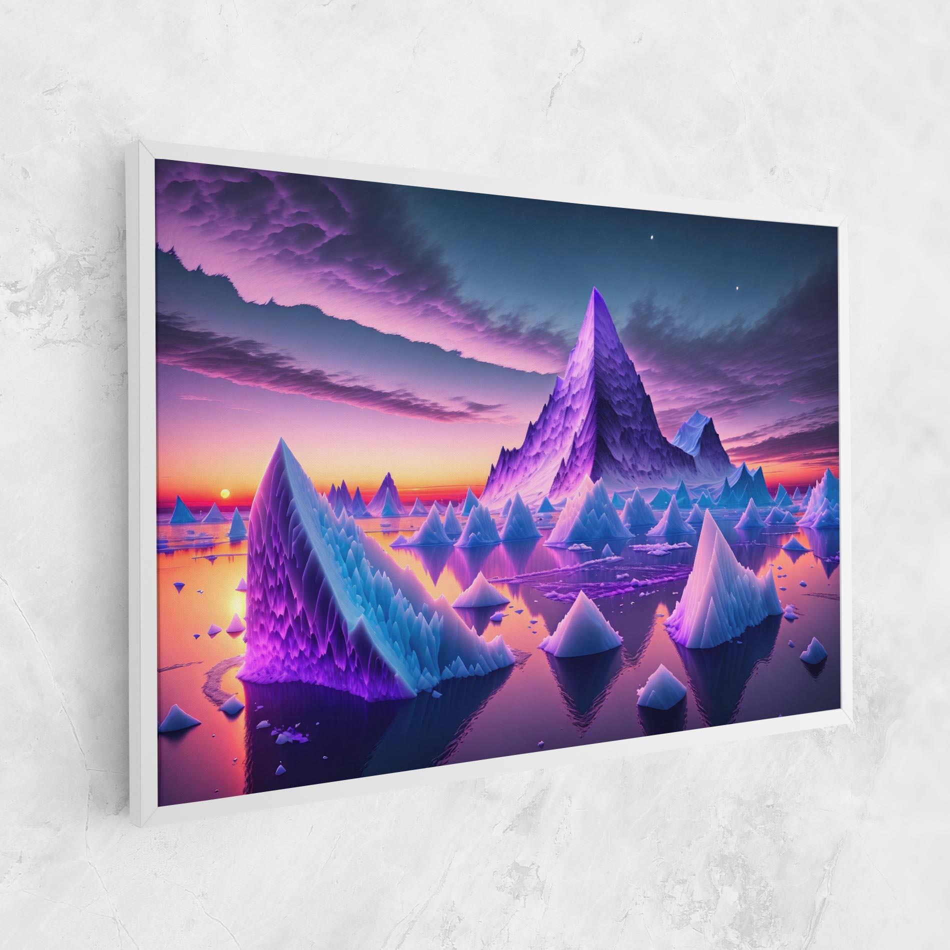 Tablou Canvas Floating Iceberg mockup 1