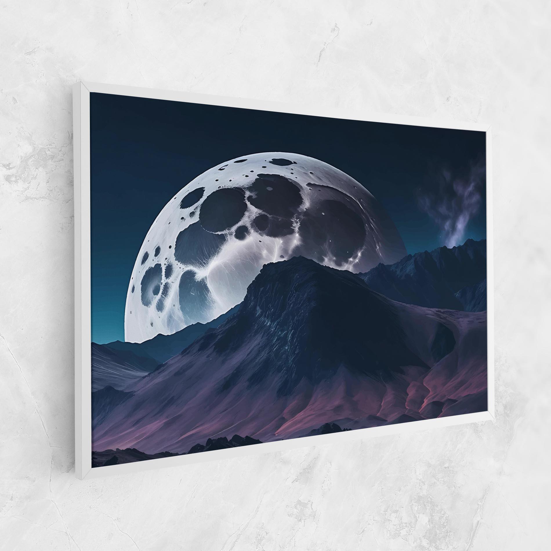 Tablou Canvas Full Moon Smoke mockup 1