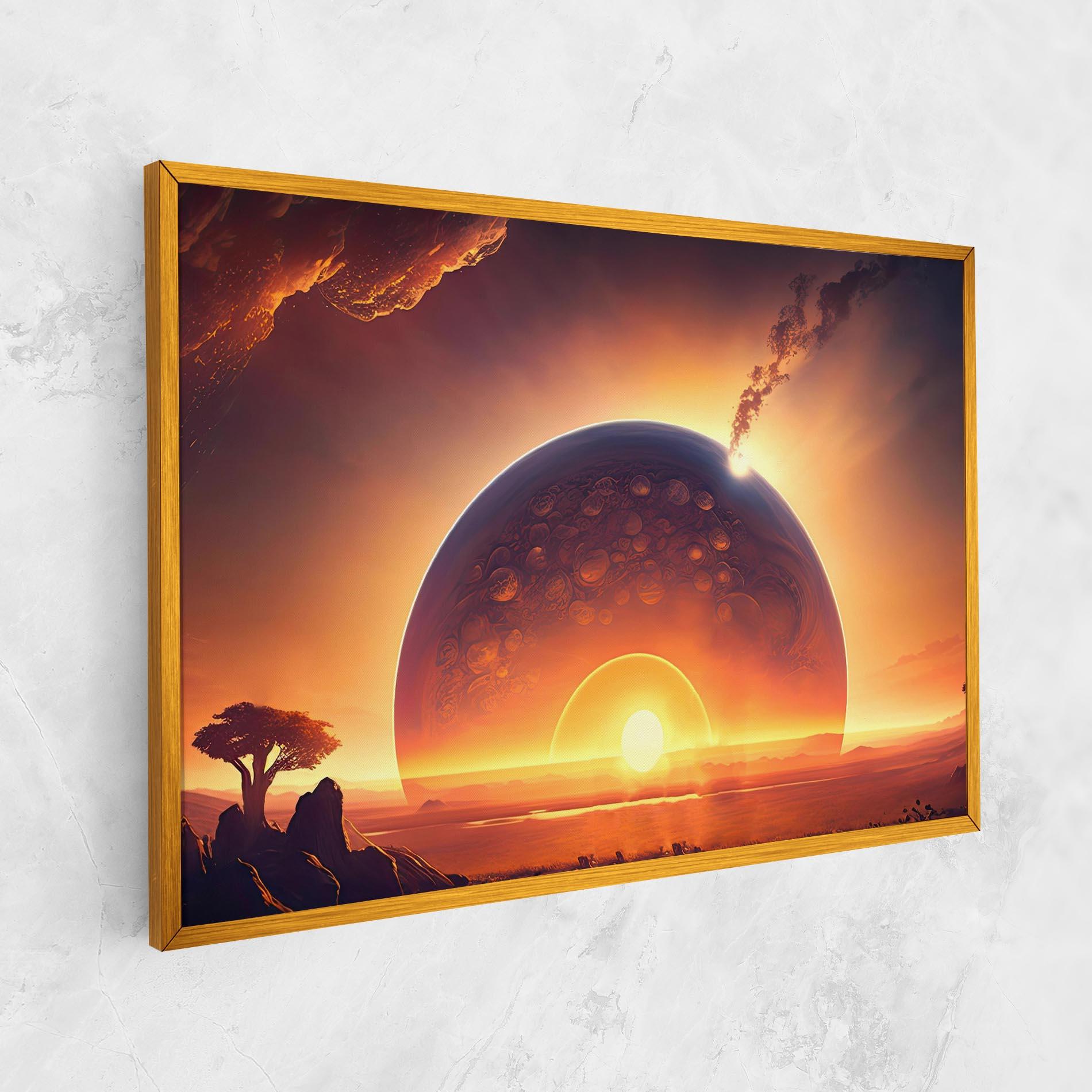 Tablou Canvas Abstract Fantasy Science mockup 1