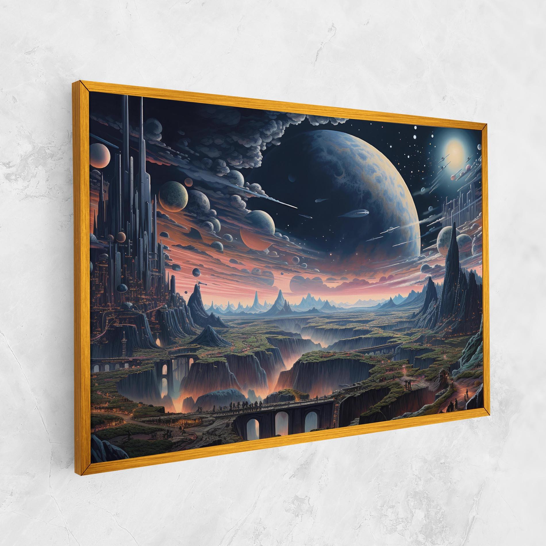 Tablou Canvas Celestial Chronicler mockup 1