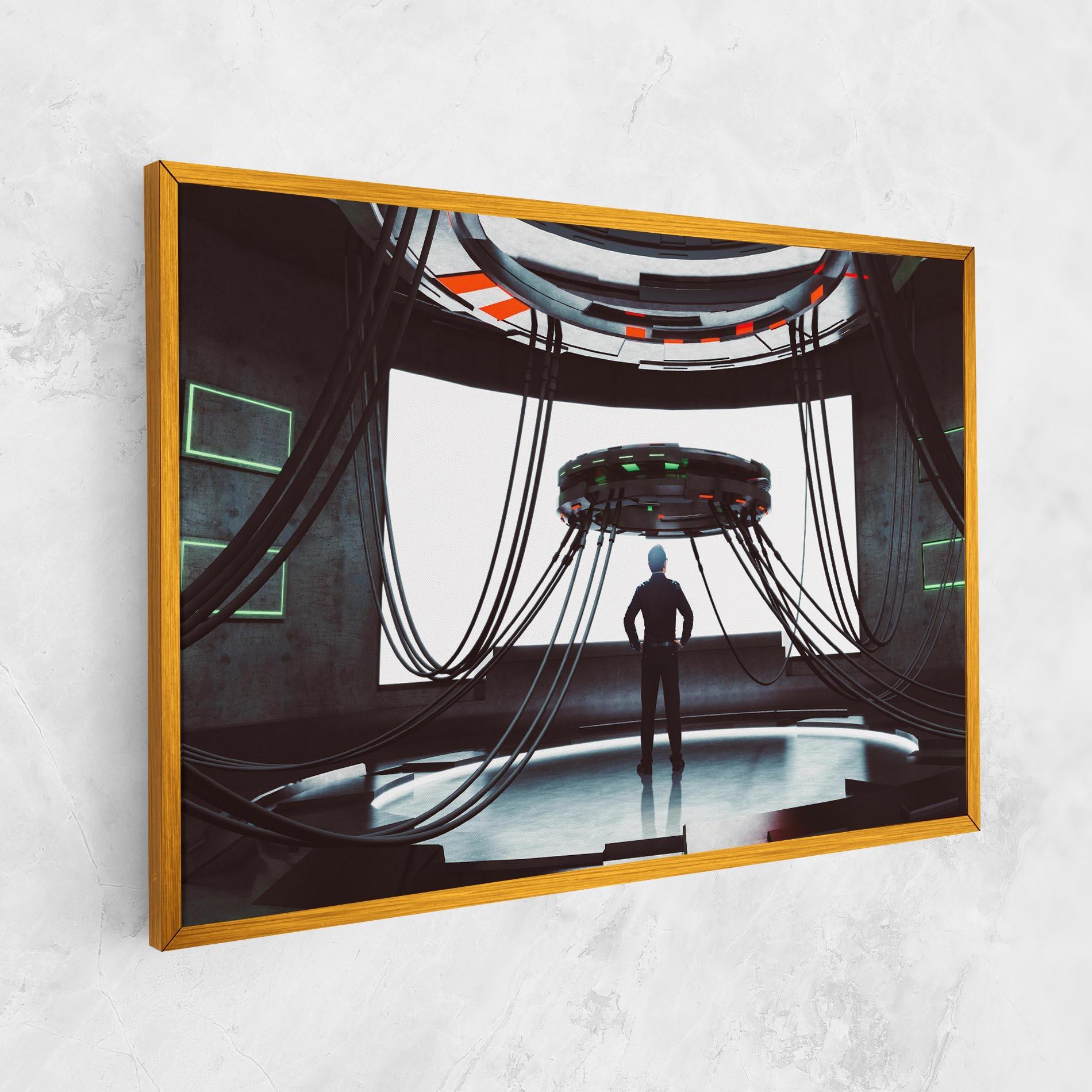 Tablou Canvas Cyber Chronicle mockup 1