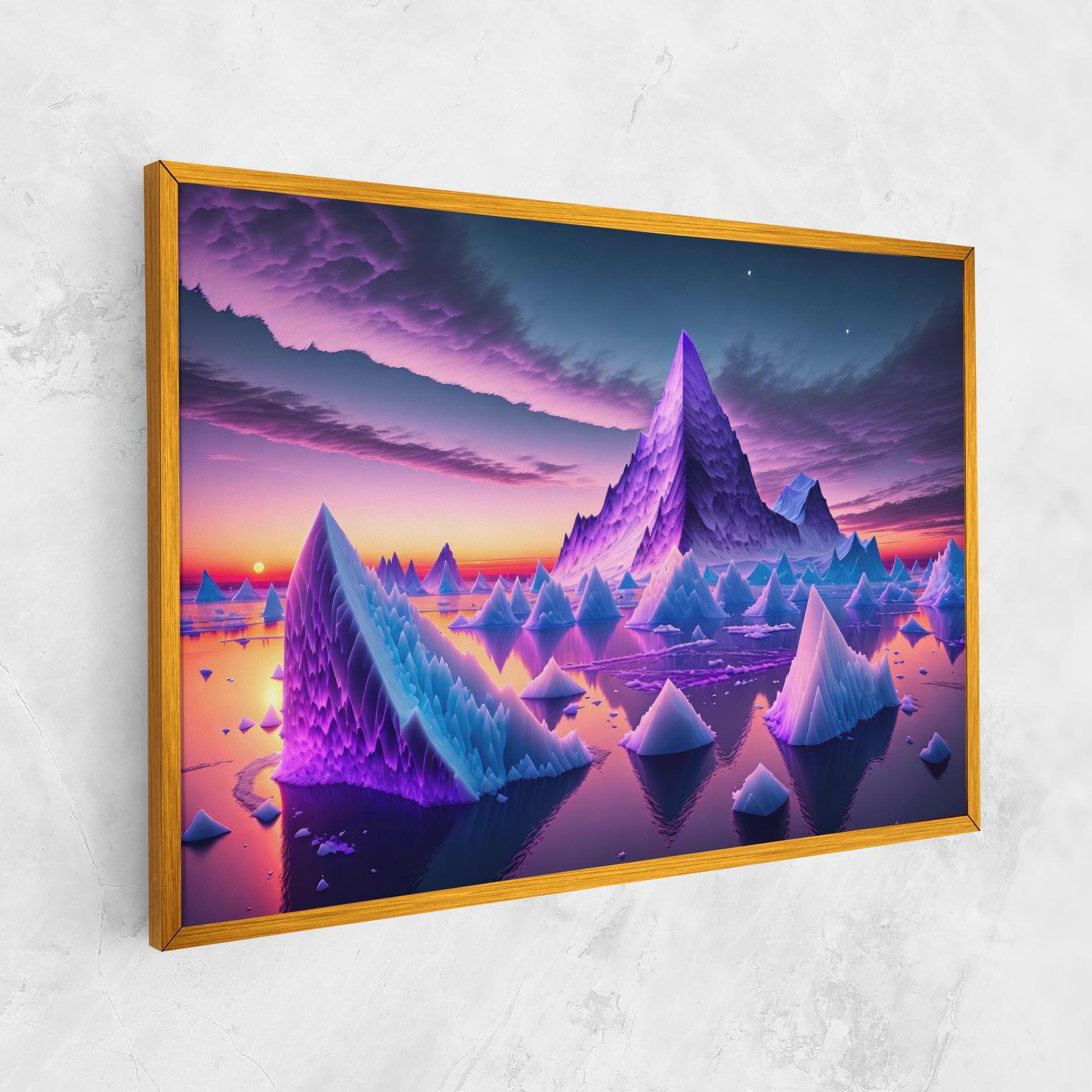 Tablou Canvas Floating Iceberg mockup 1