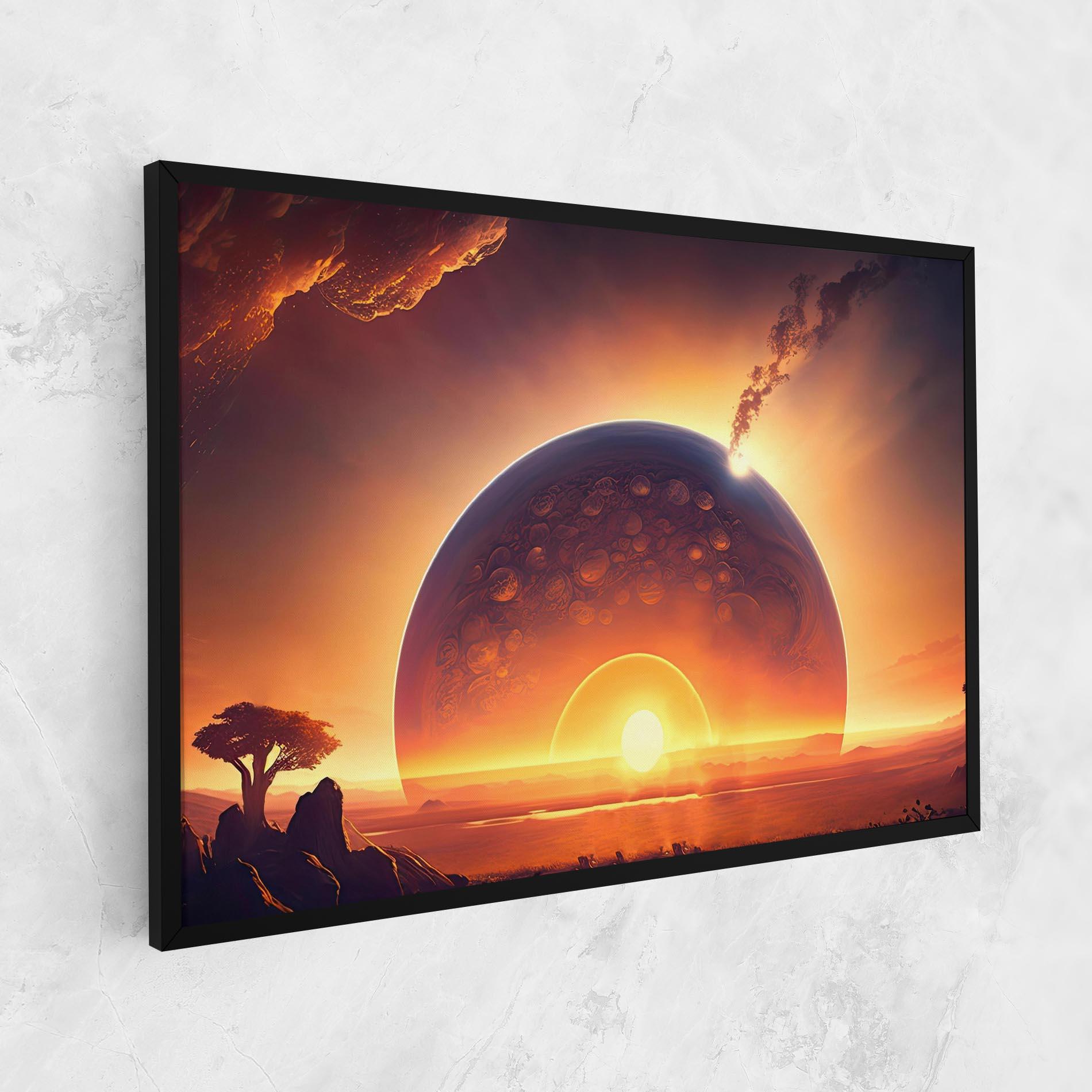 Tablou Canvas Abstract Fantasy Science mockup 1