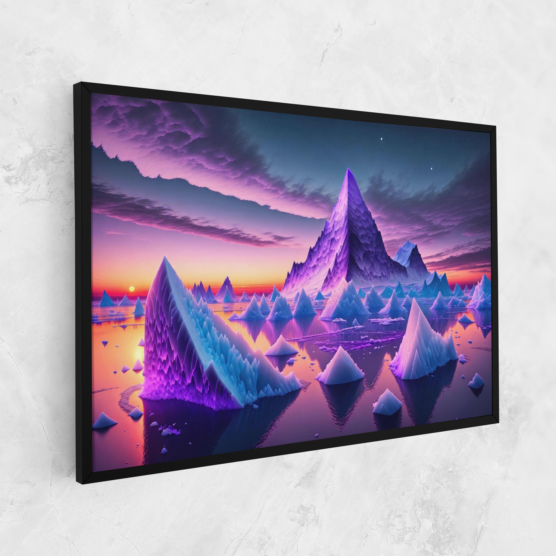Tablou Canvas Floating Iceberg mockup 1