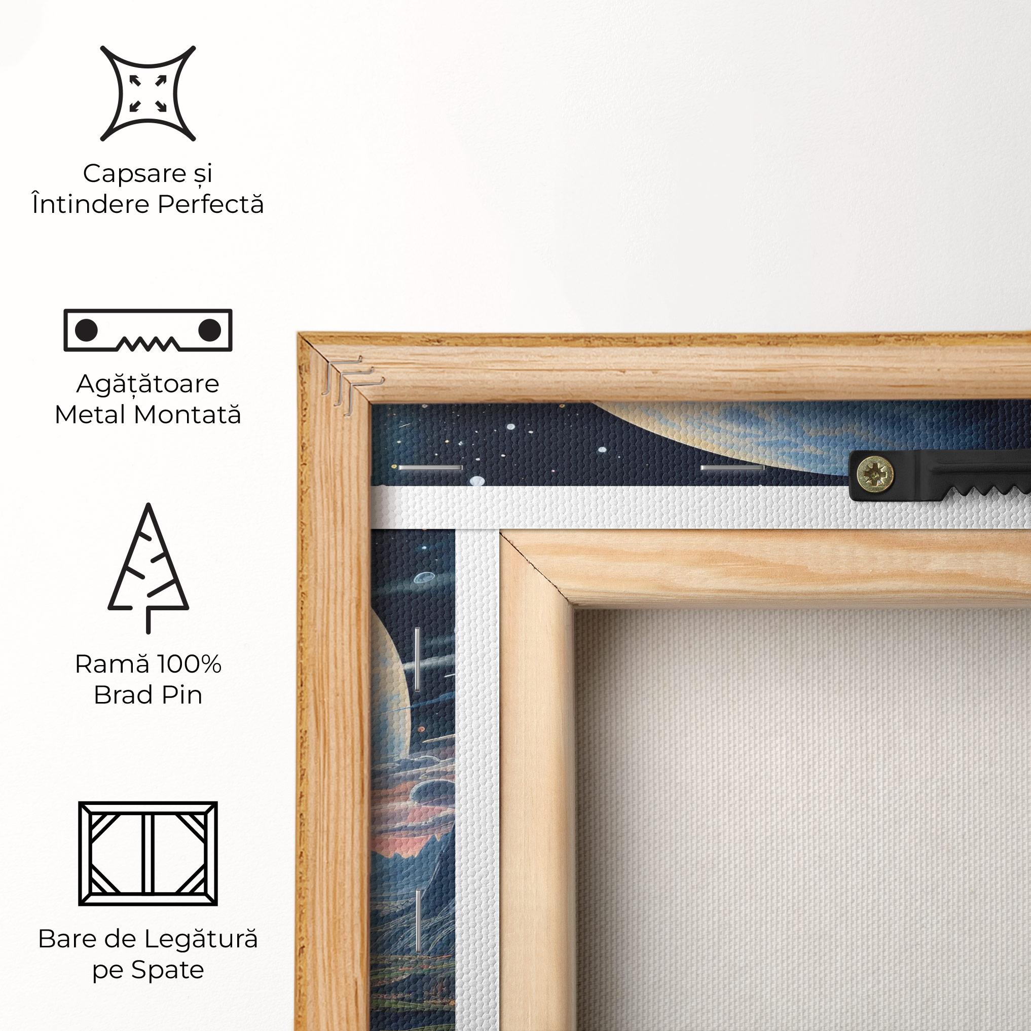 Tablou Canvas Celestial Chronicler mockup 5