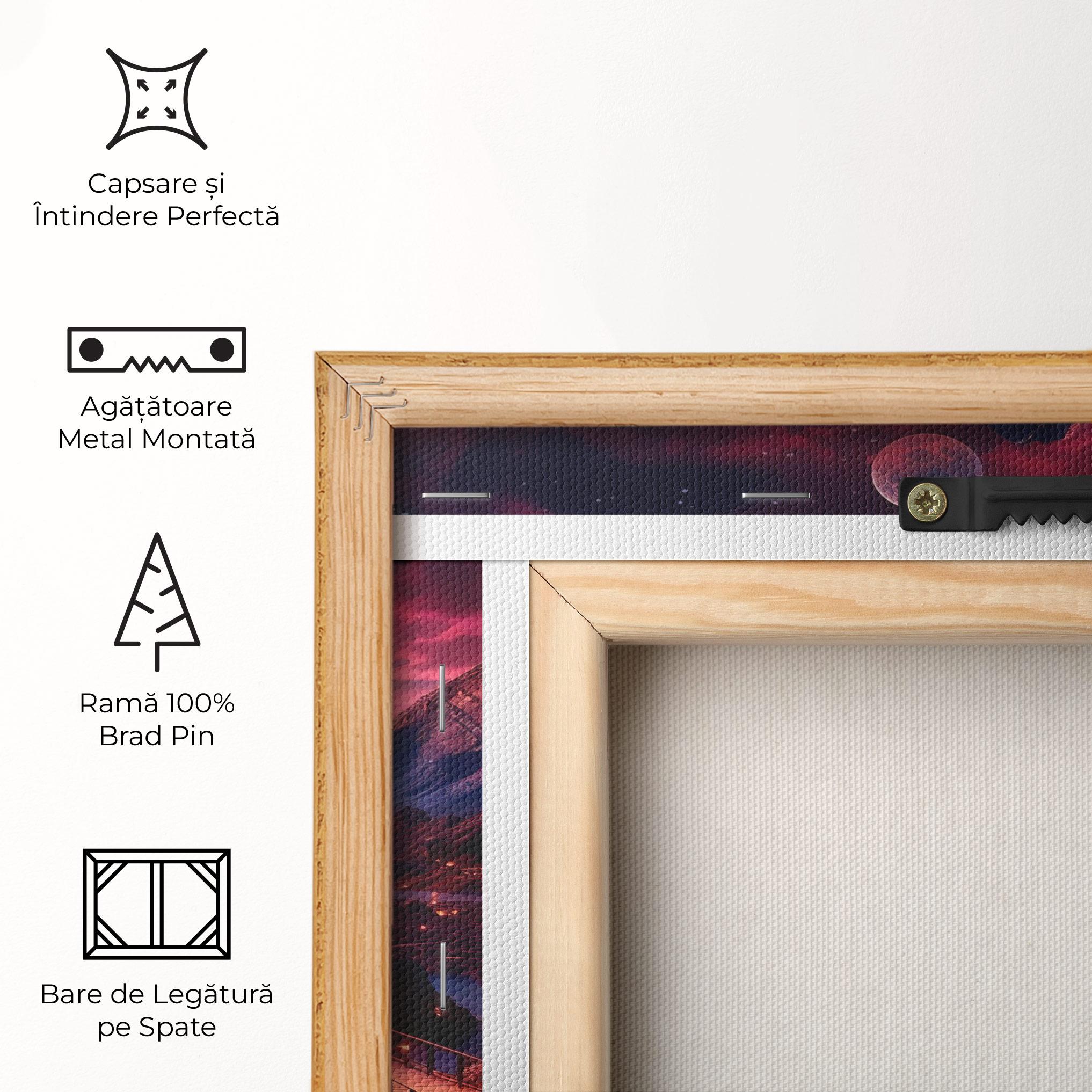 Tablou Canvas Interstellar Journey mockup 5