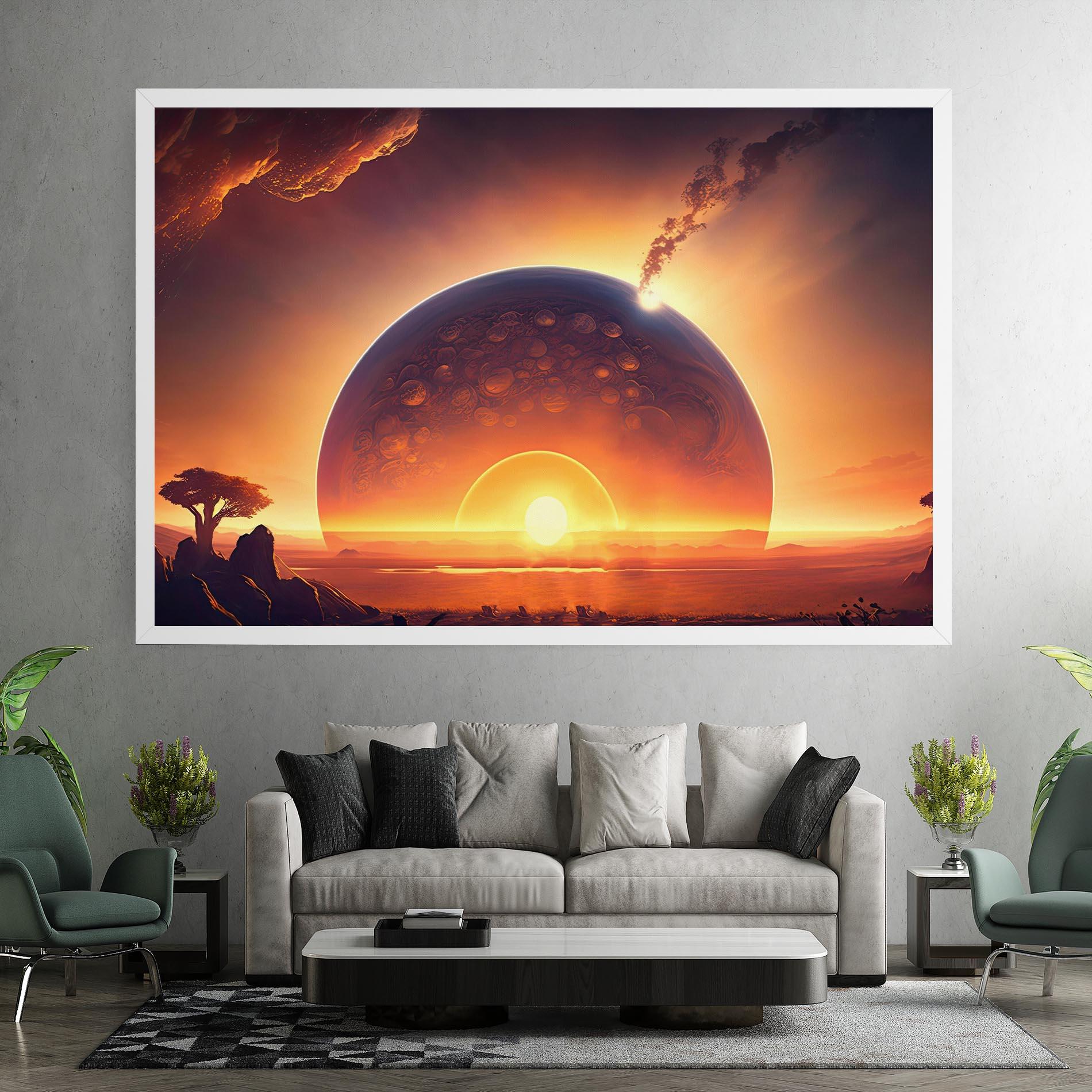 Tablou Canvas Abstract Fantasy Science mockup 7