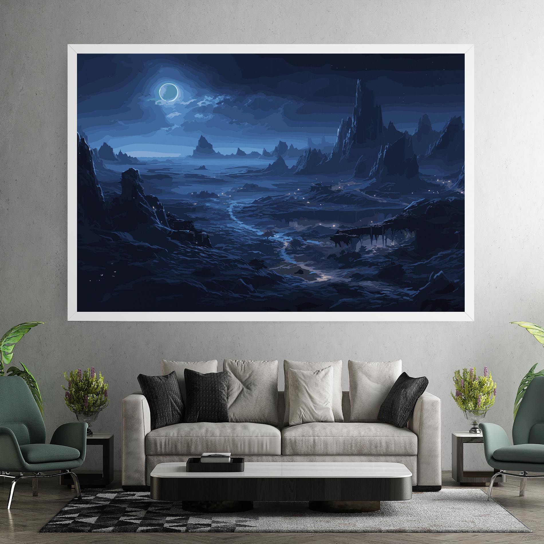 Blue Art World mockup 7