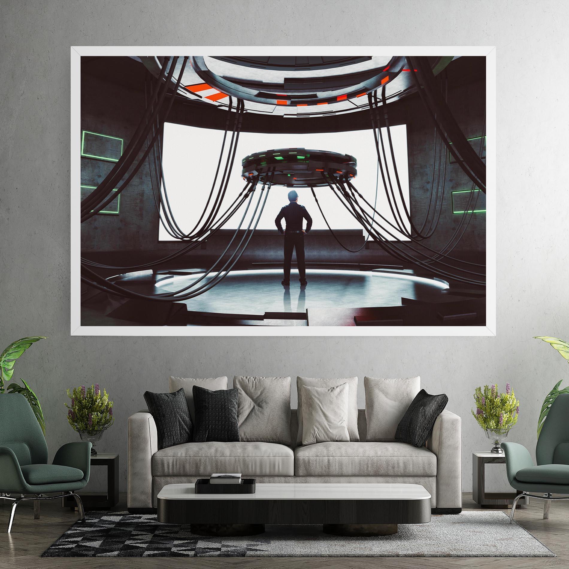 Tablou Canvas Cyber Chronicle mockup 7