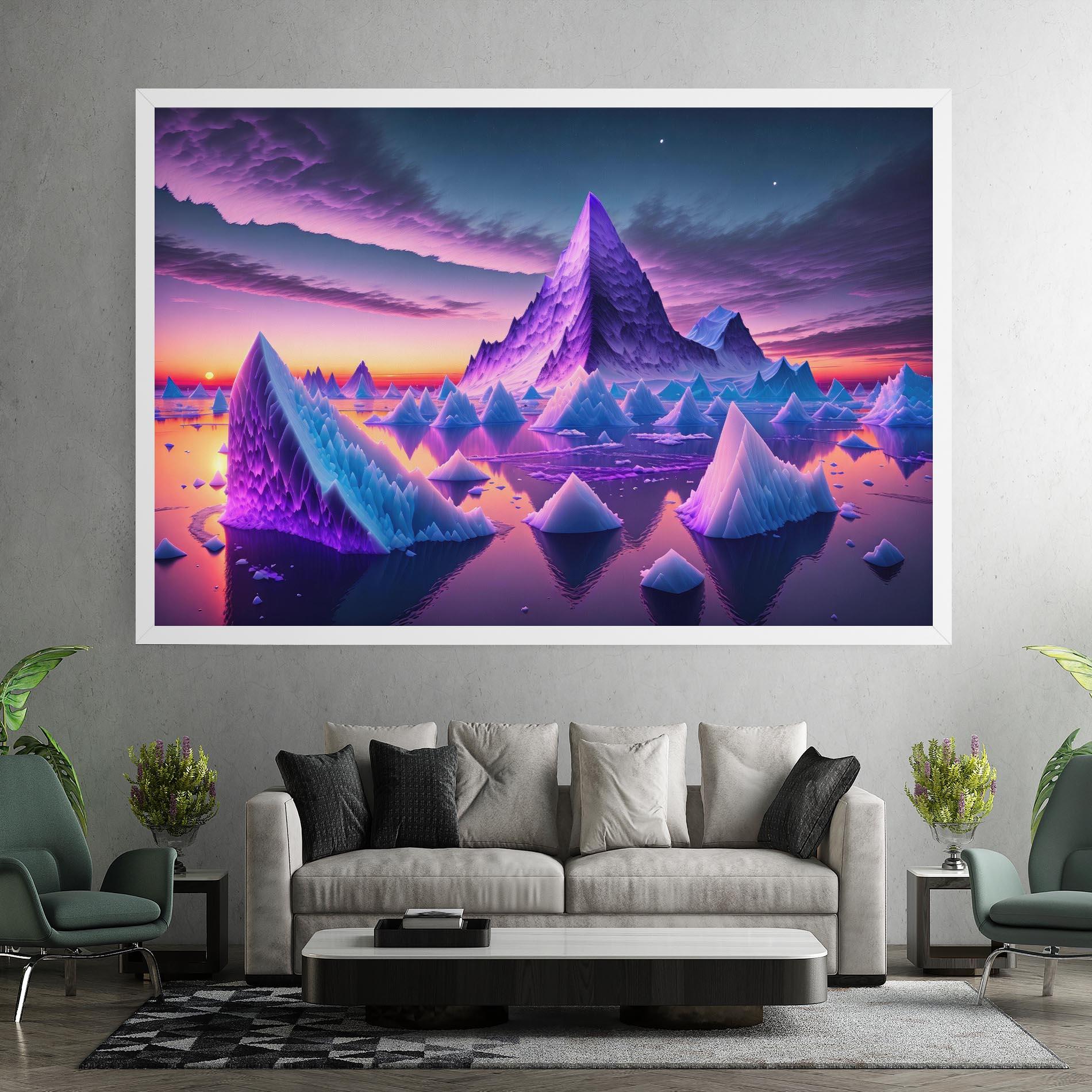 Tablou Canvas Floating Iceberg mockup 7