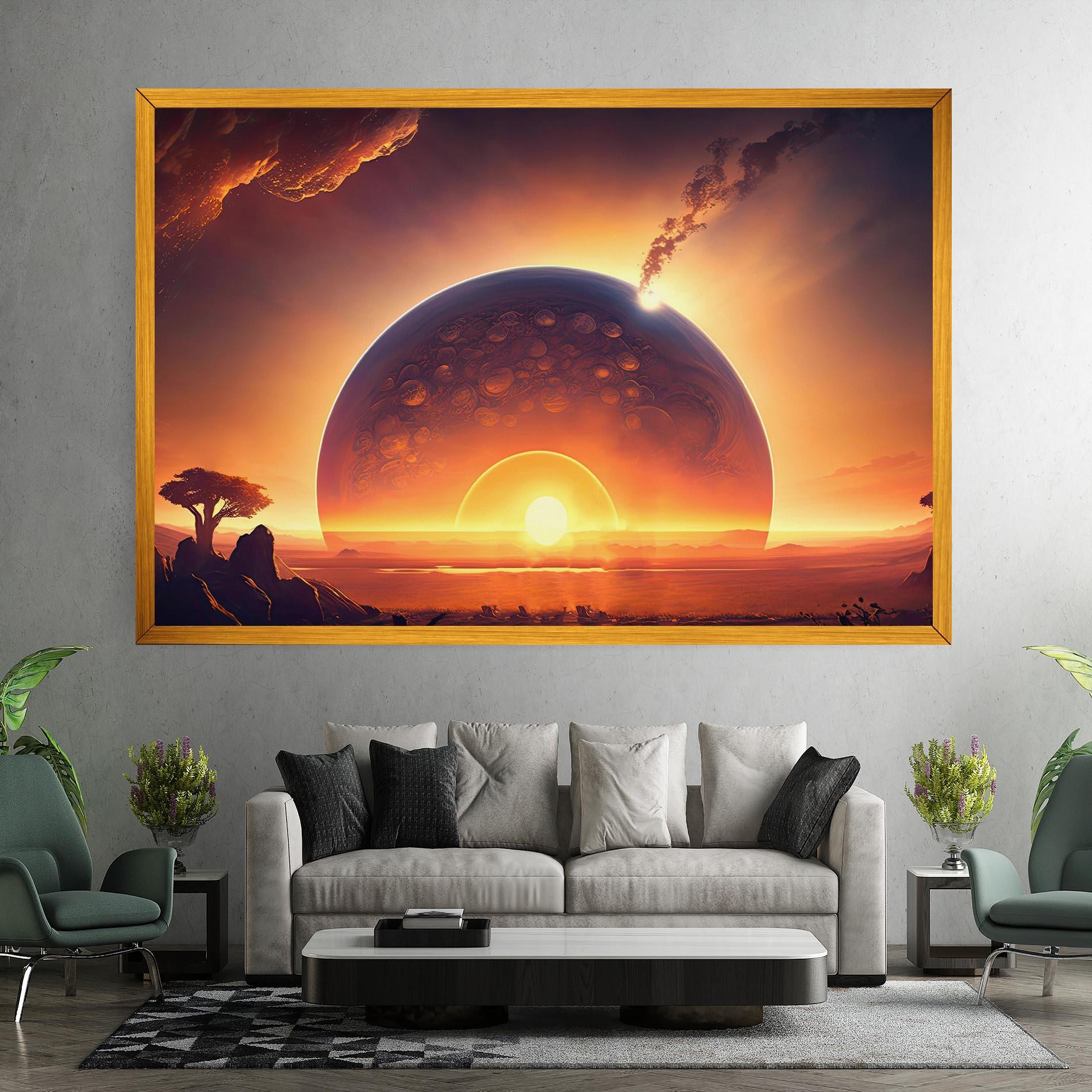 Tablou Canvas Abstract Fantasy Science mockup 7