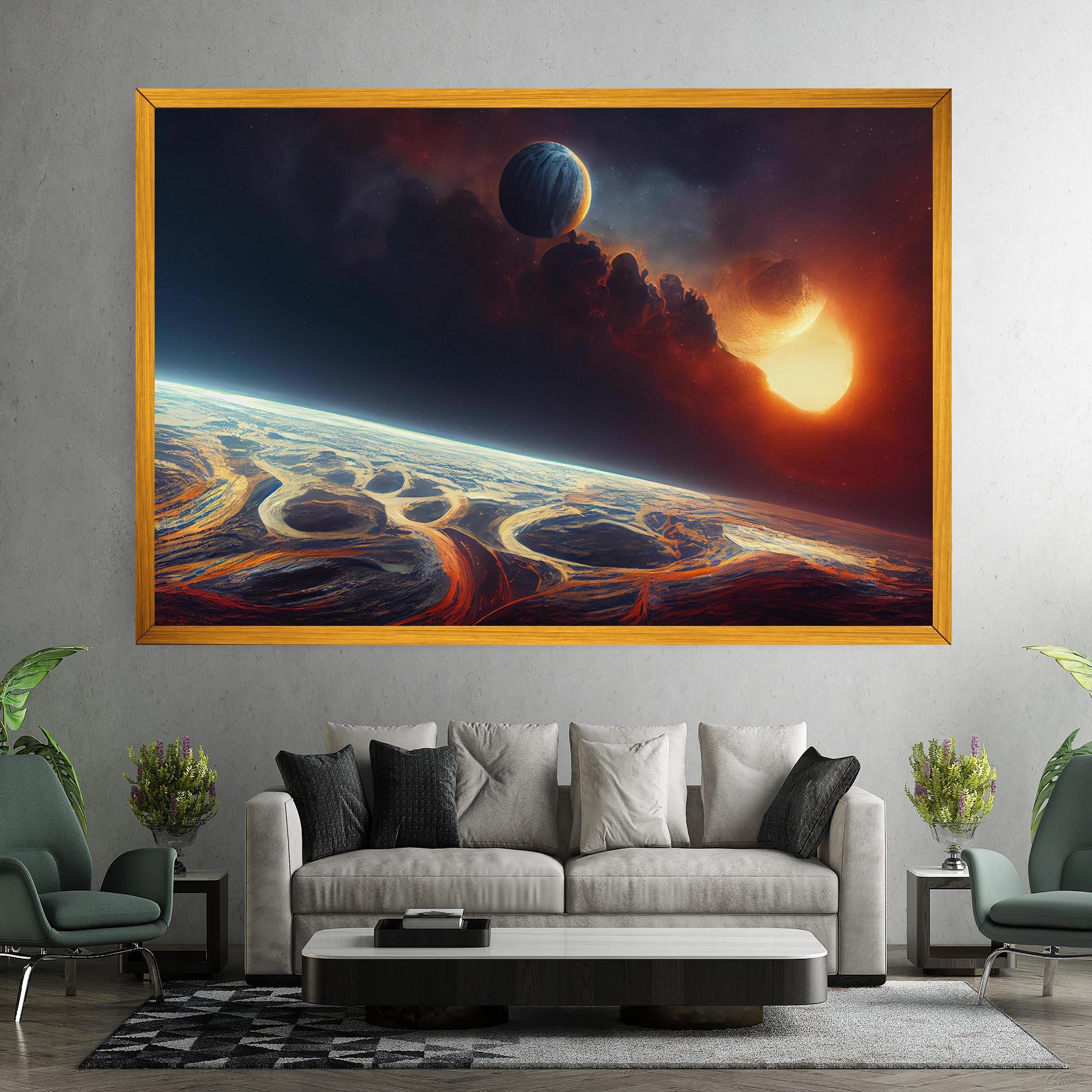 Tablou Canvas Cosmic Craze mockup 7