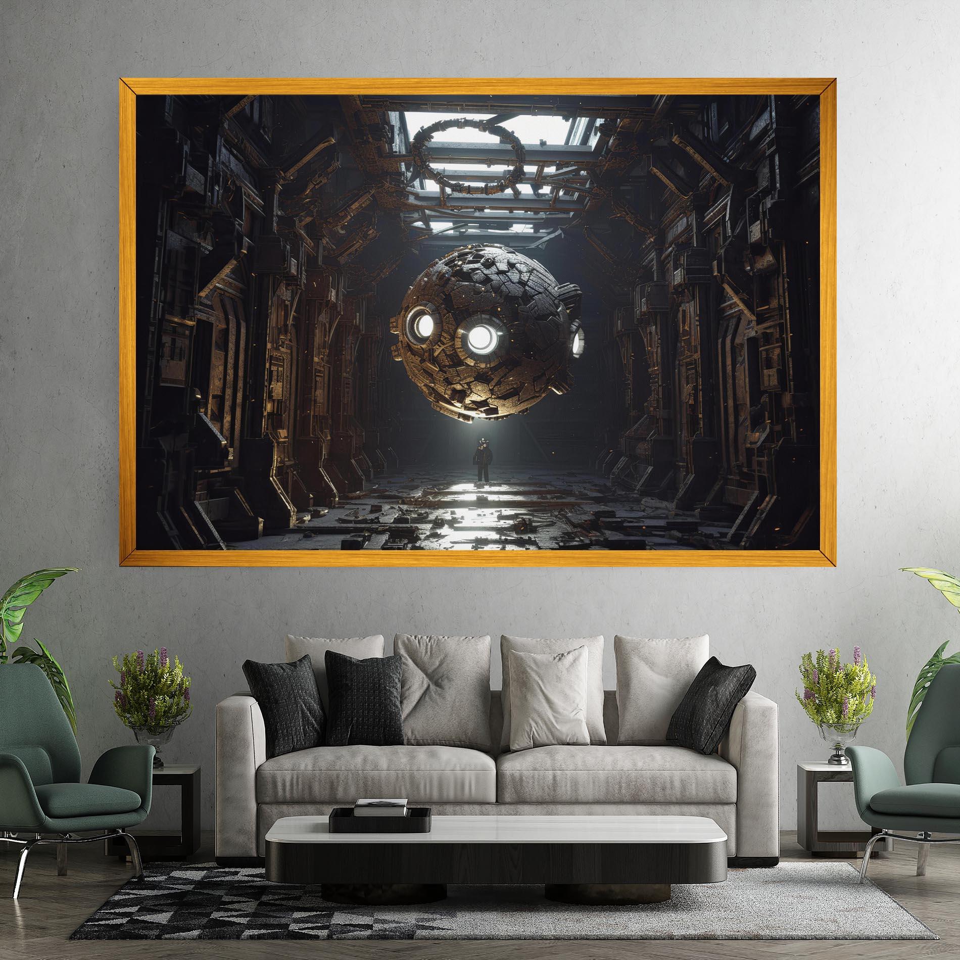 Tablou Canvas Cryptic Art mockup 7