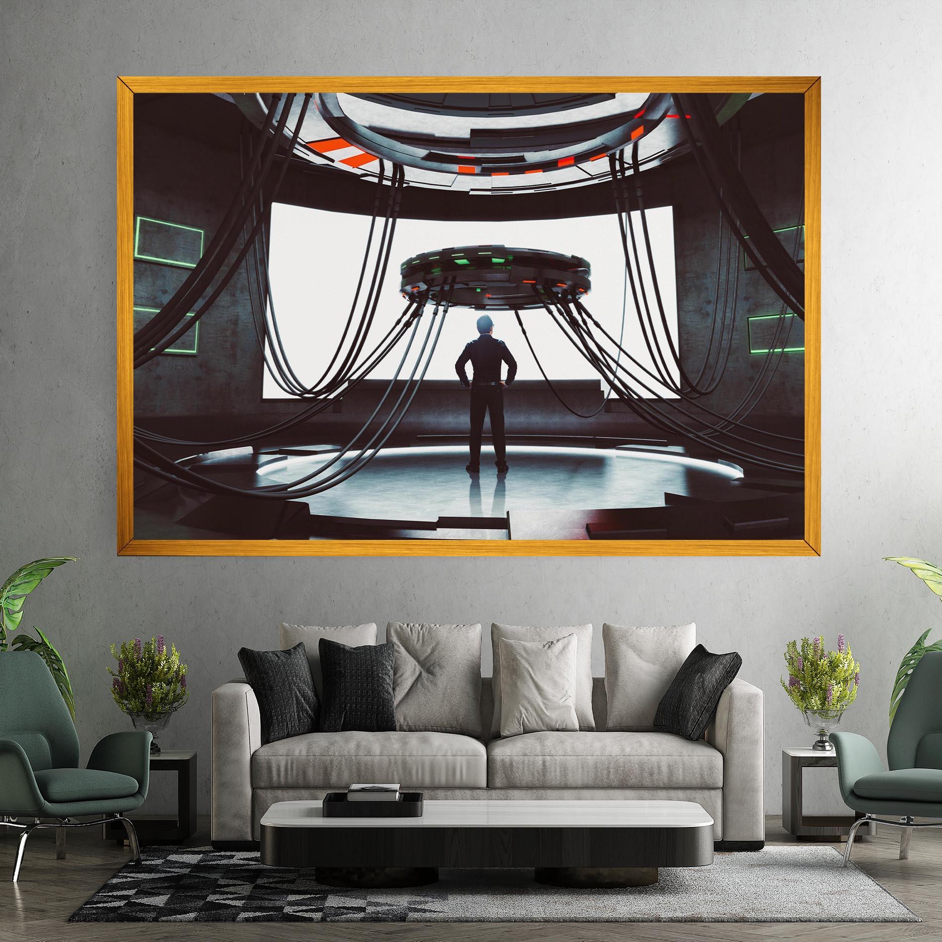 Tablou Canvas Cyber Chronicle mockup 7