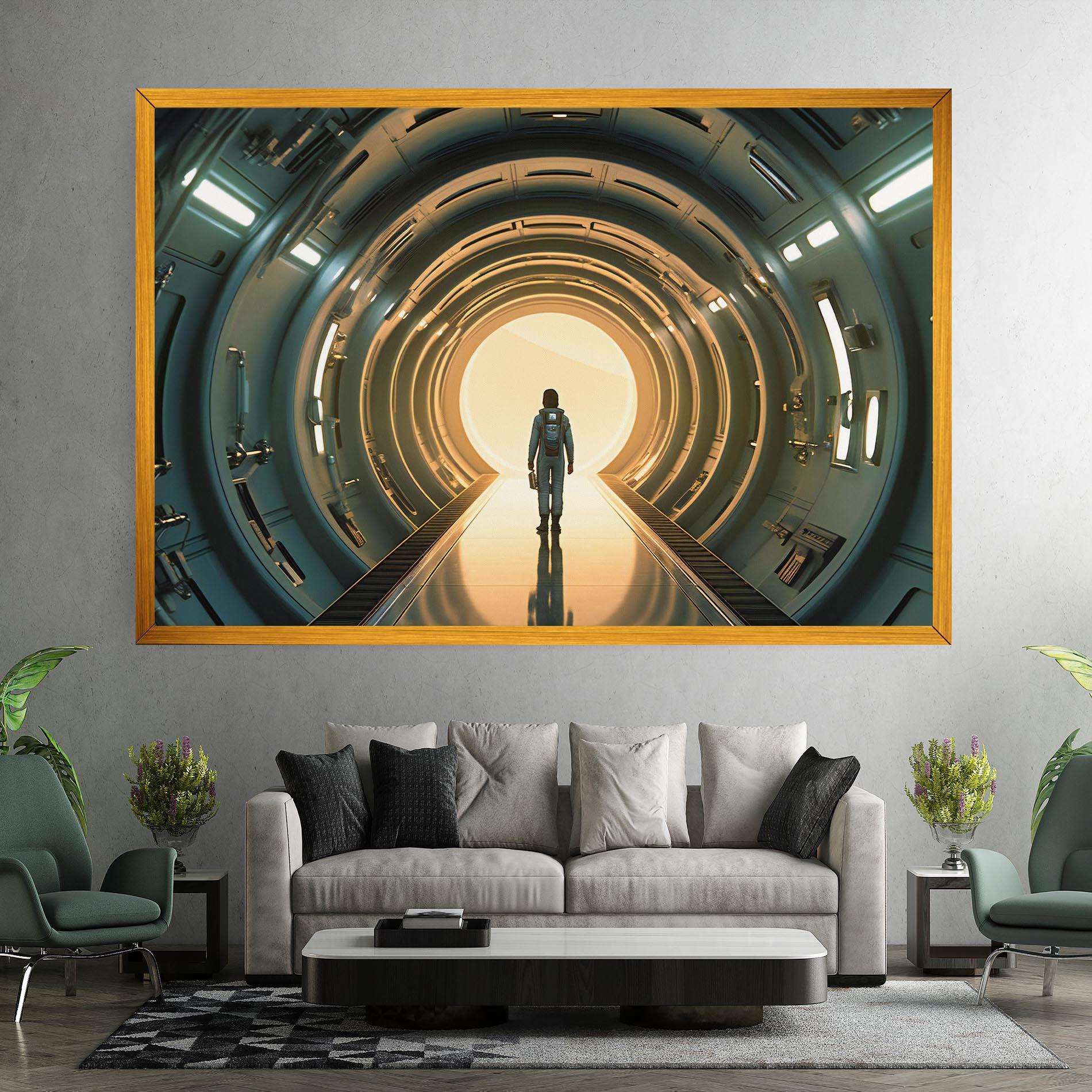 Tablou Canvas Infinity Intrigue mockup 7