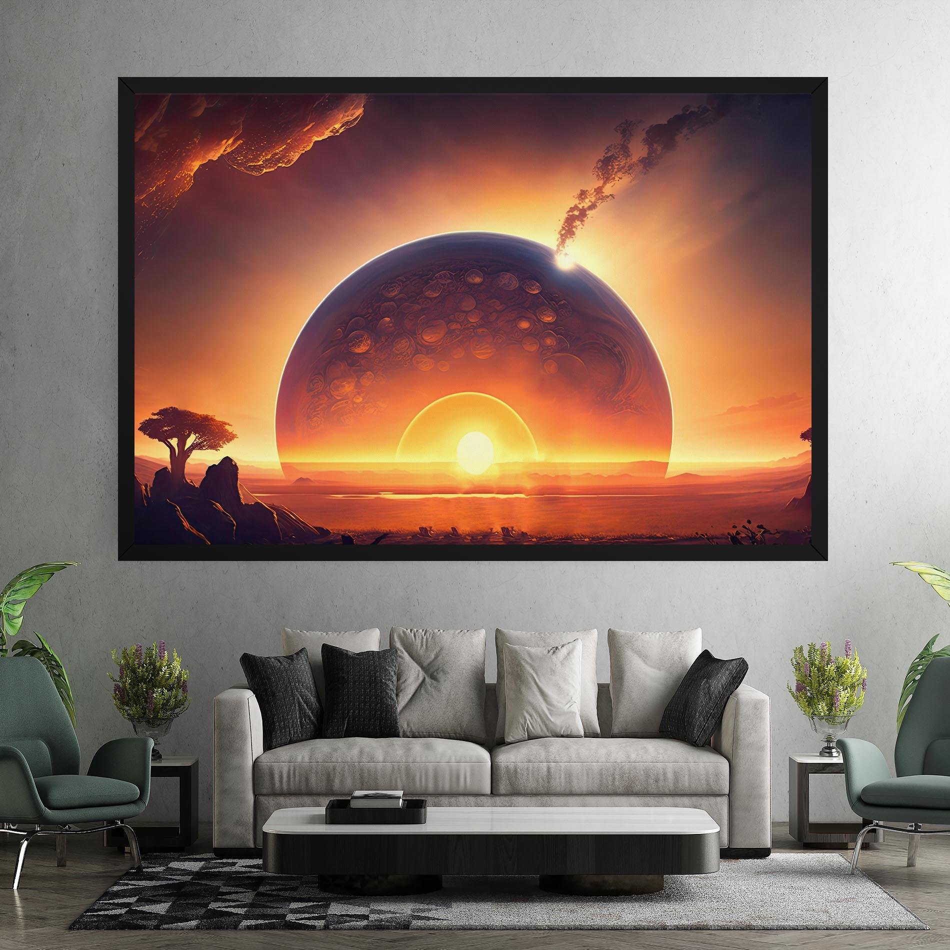 Tablou Canvas Abstract Fantasy Science mockup 7