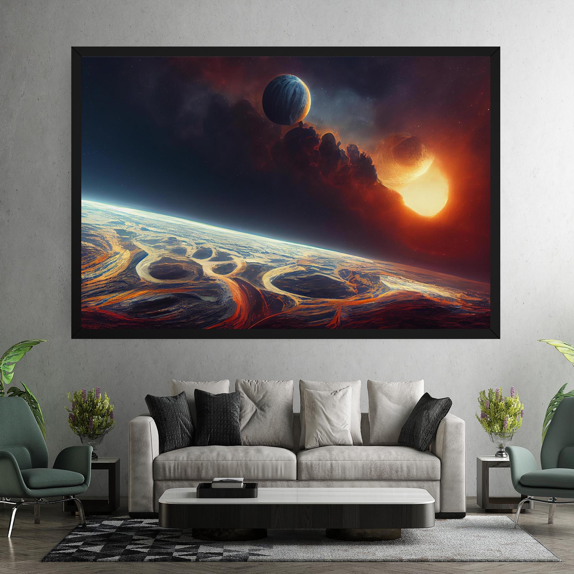 Tablou Canvas Cosmic Craze mockup 7