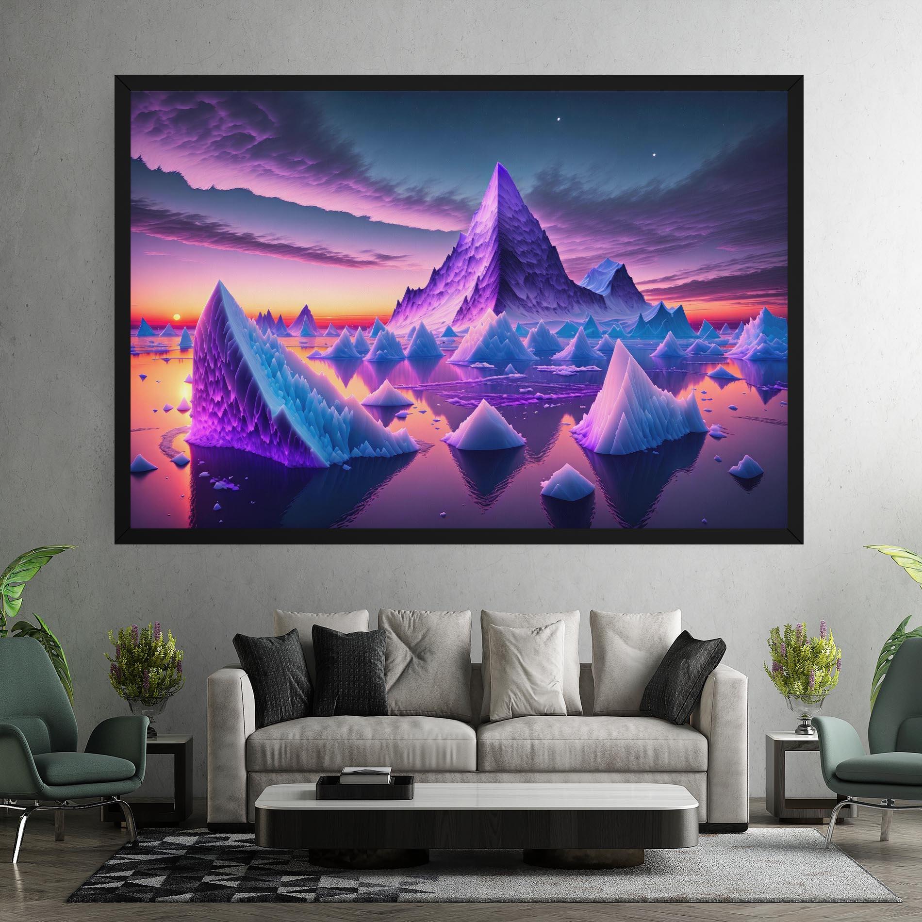 Tablou Canvas Floating Iceberg mockup 7