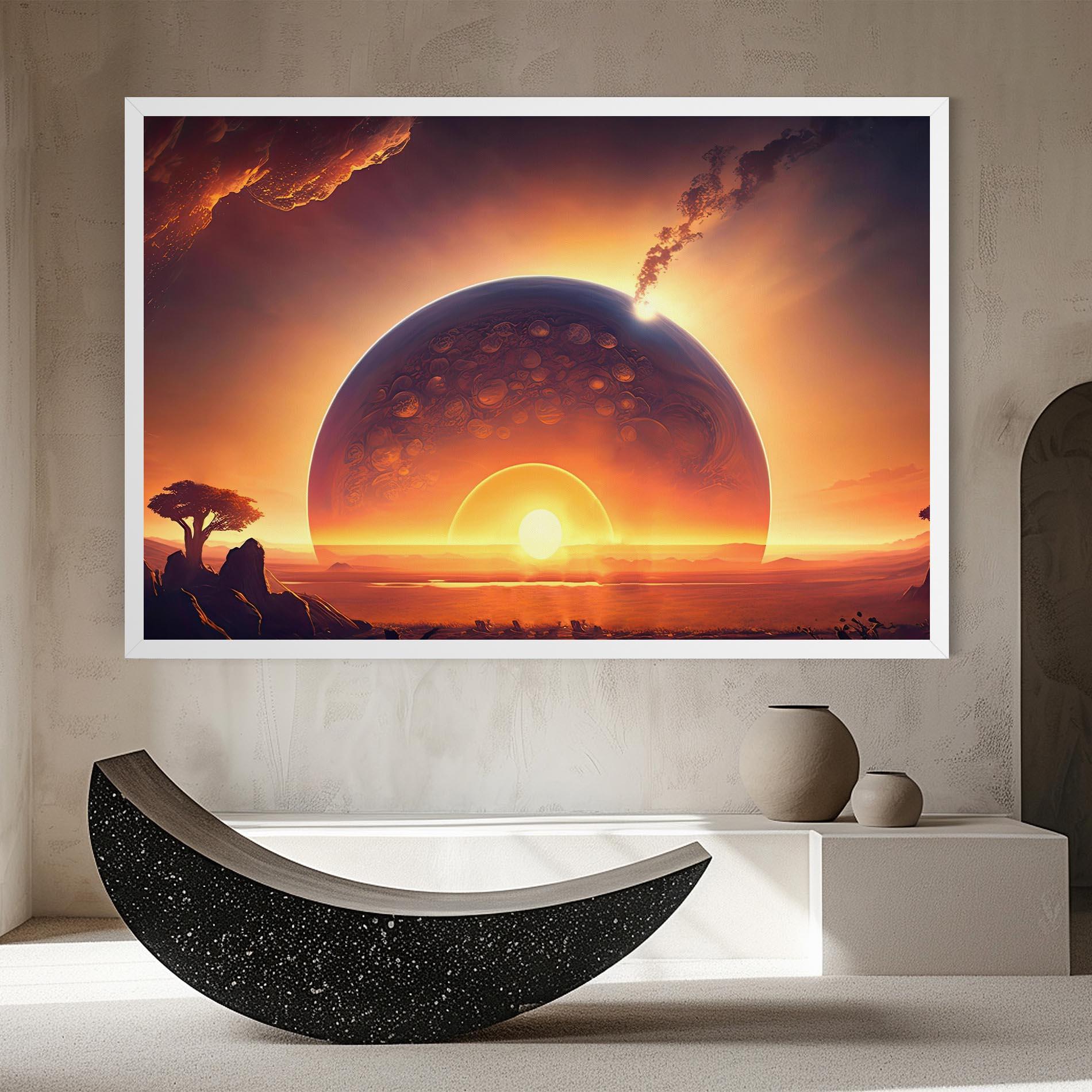 Tablou Canvas Abstract Fantasy Science mockup 8