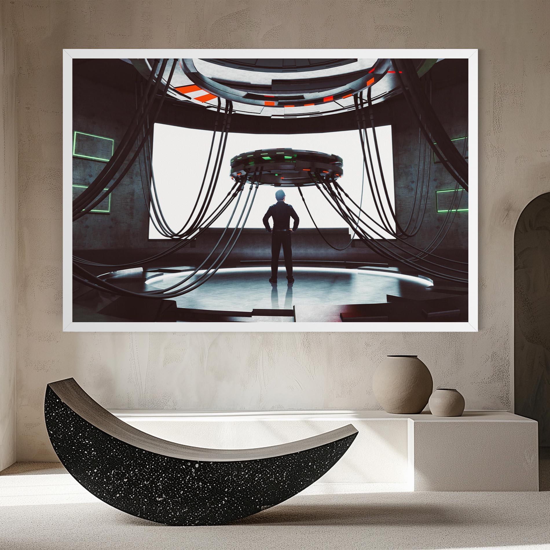 Tablou Canvas Cyber Chronicle mockup 8