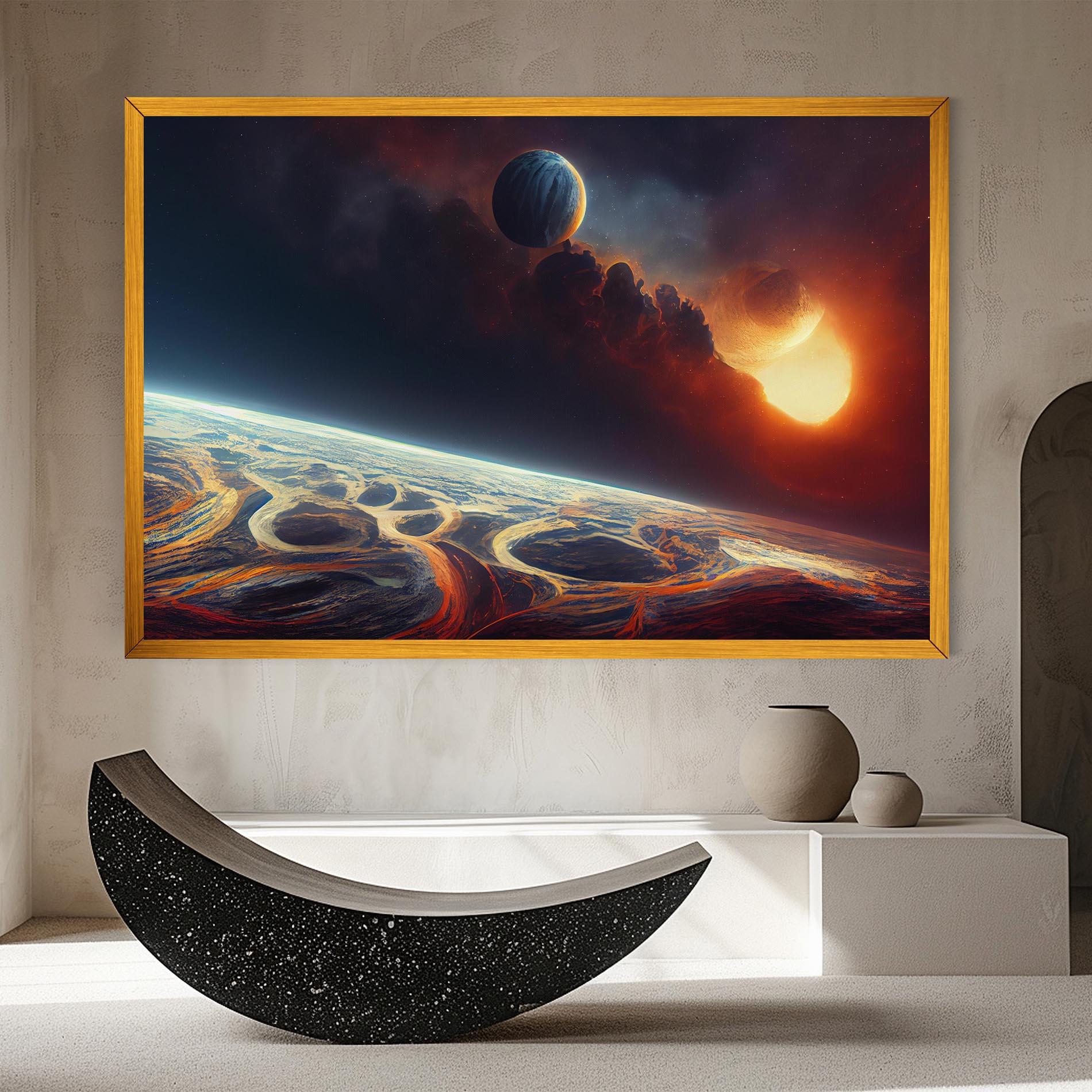 Tablou Canvas Cosmic Craze mockup 8