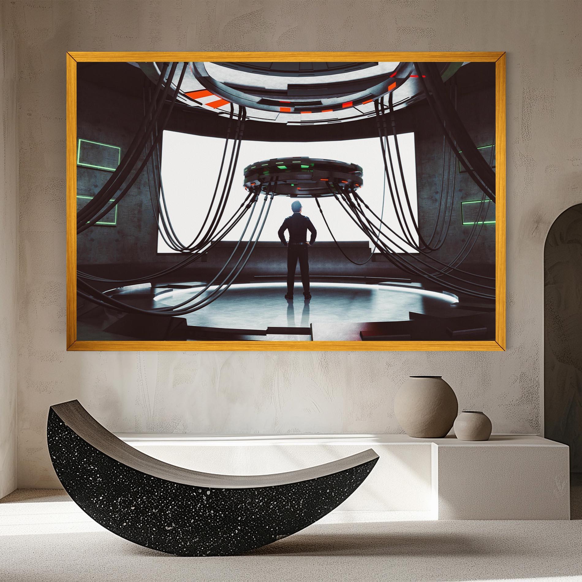 Tablou Canvas Cyber Chronicle mockup 8