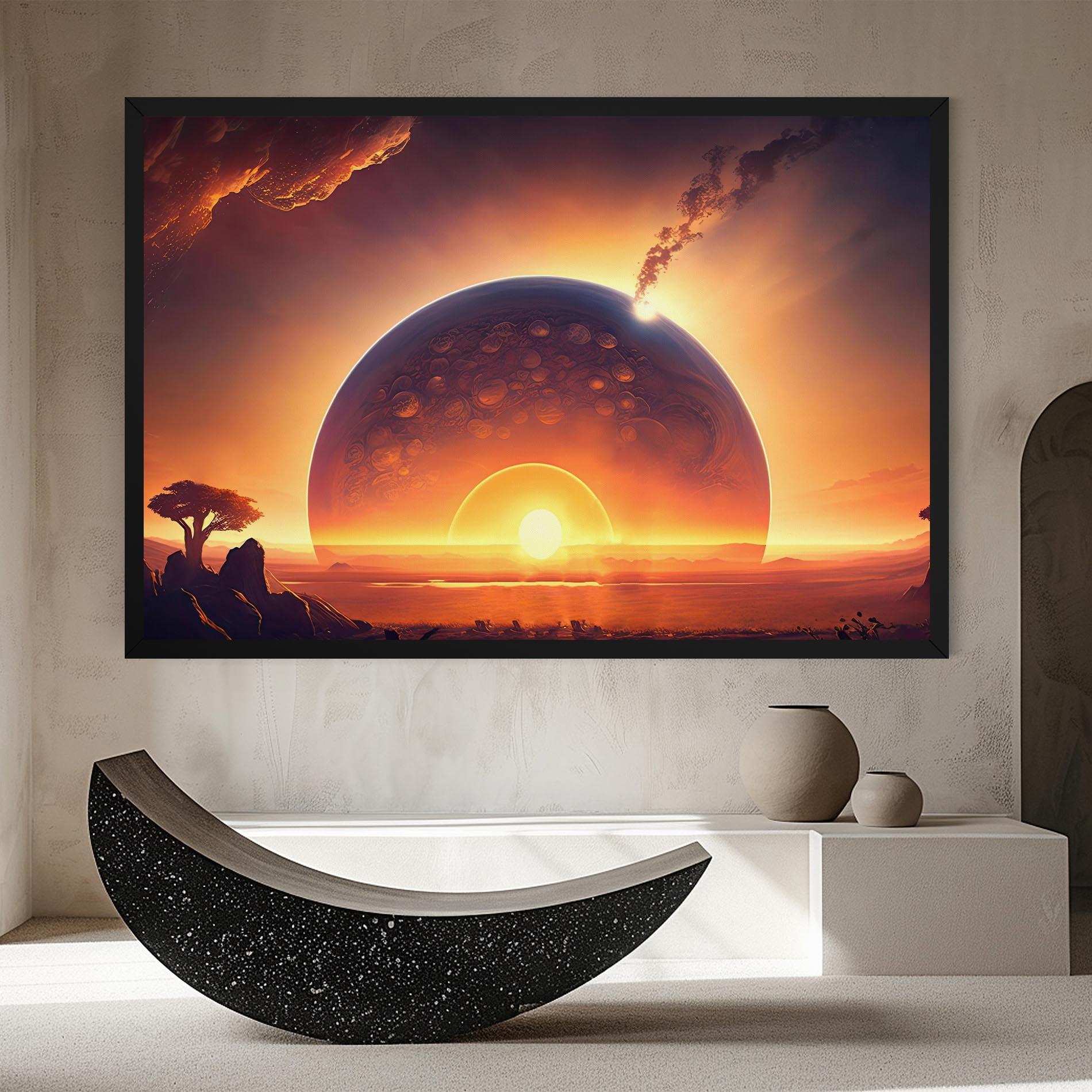 Tablou Canvas Abstract Fantasy Science mockup 8