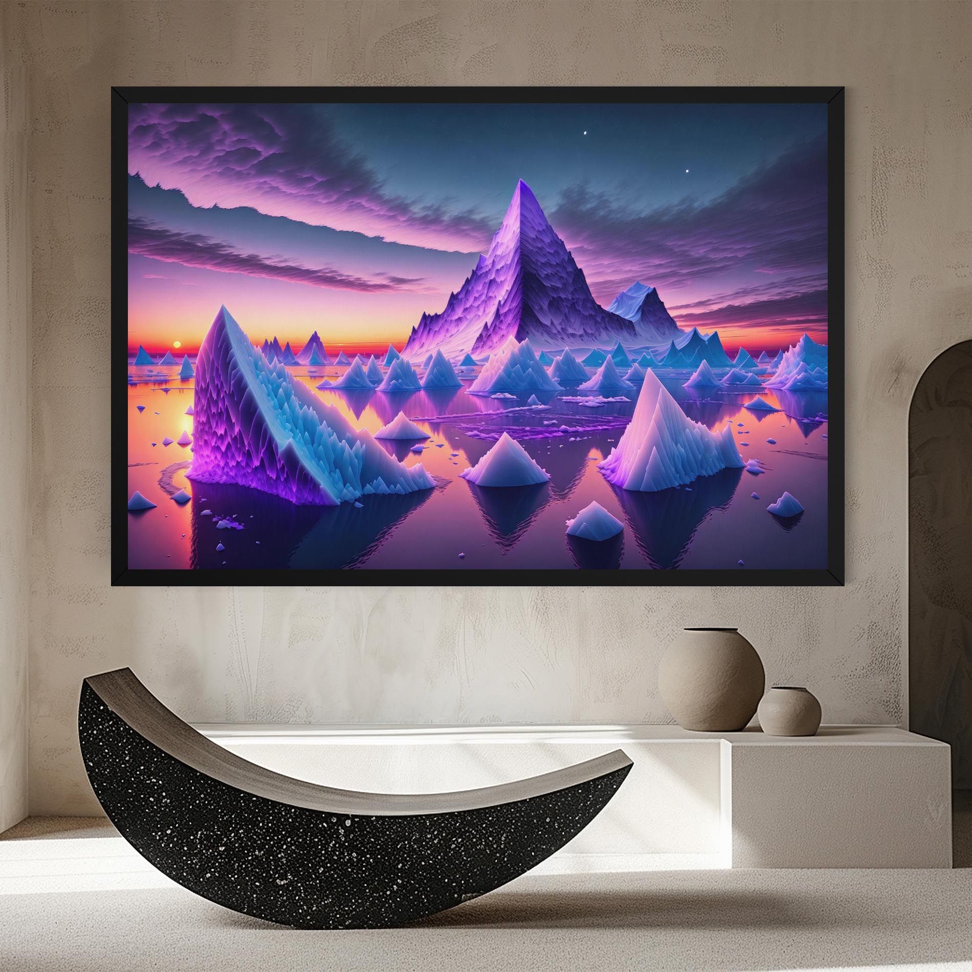 Floating Iceberg mockup 8