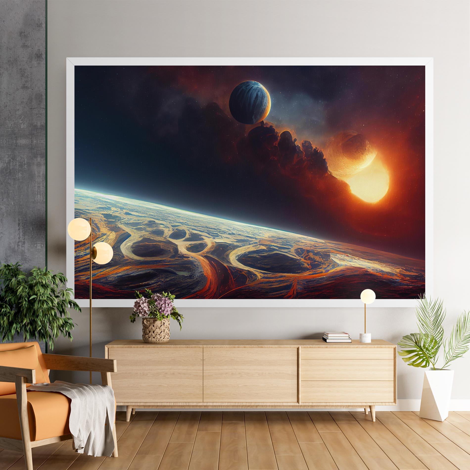 Tablou Canvas Cosmic Craze mockup 9