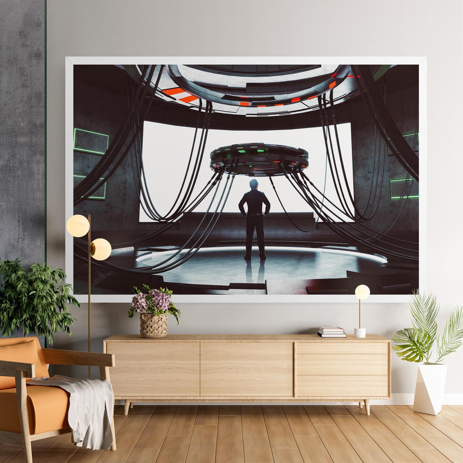 Tablou Canvas Cyber Chronicle mockup 9