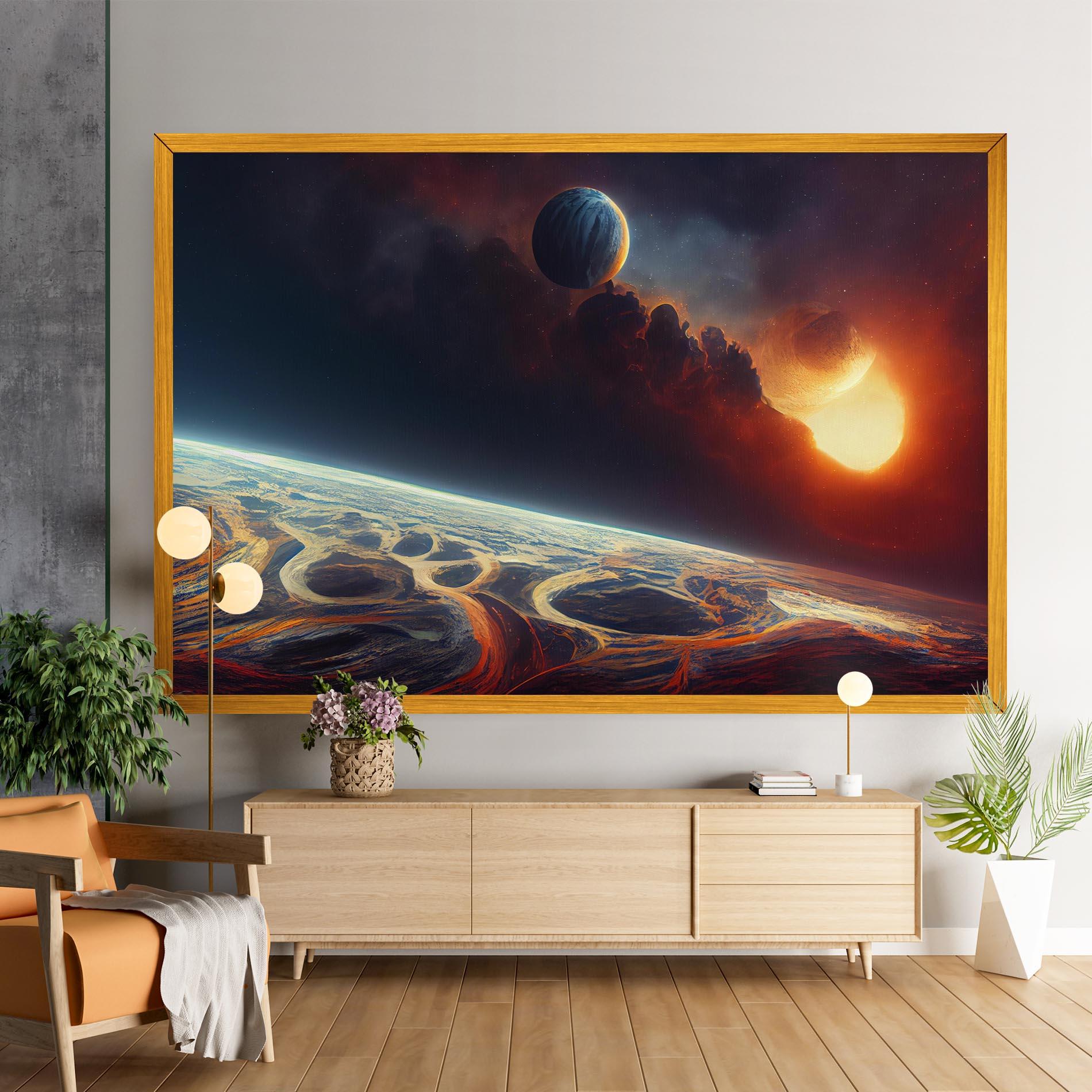 Tablou Canvas Cosmic Craze mockup 9